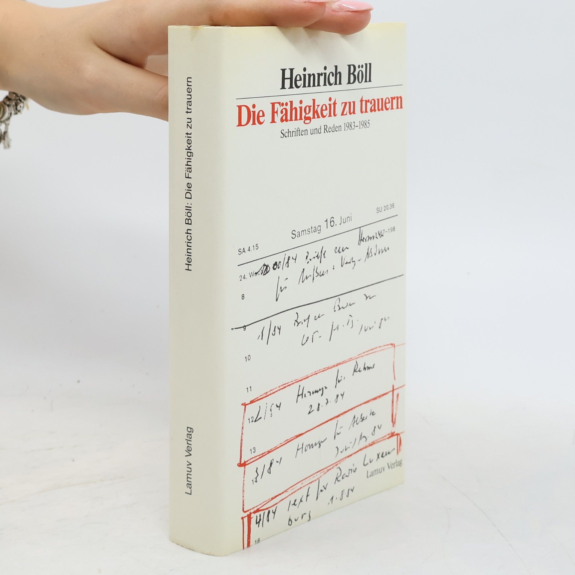 Heinrich Böll Die Fähigkeit zu trauern