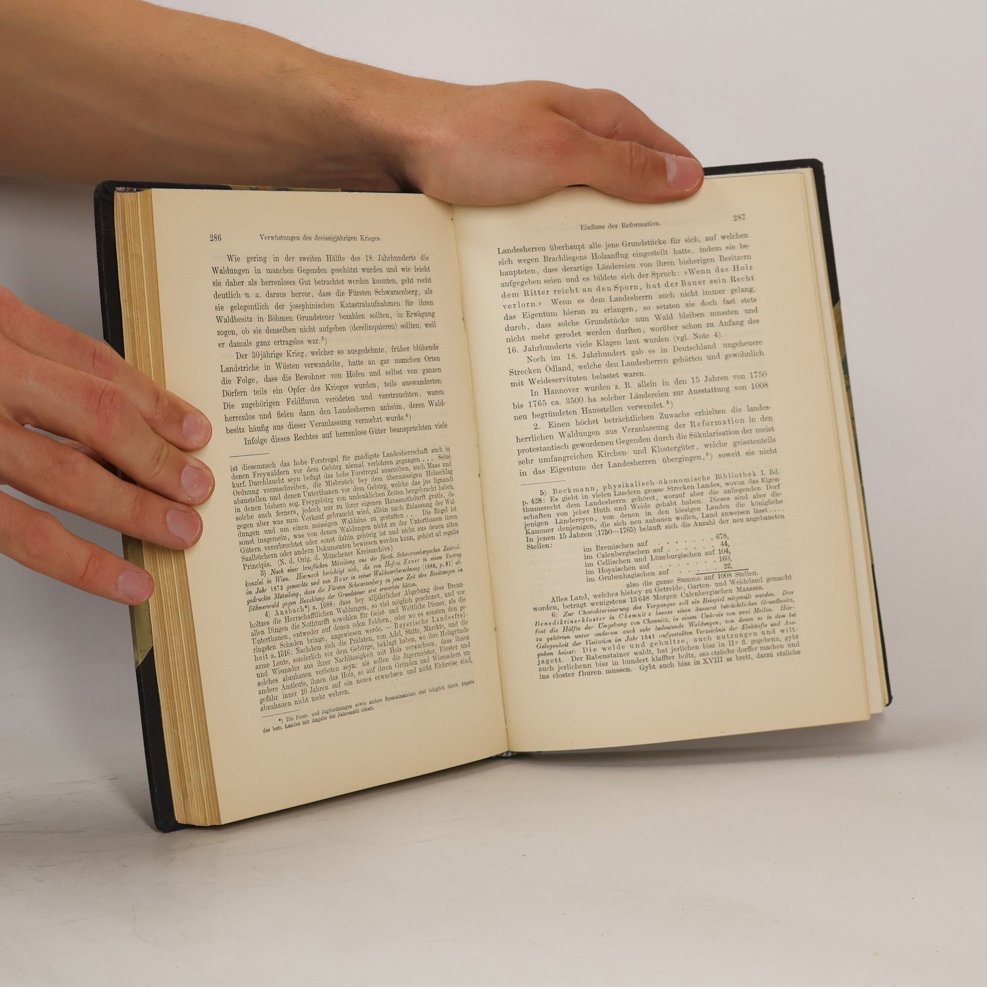 Adam Schwappach Handbuch der Forst- und Jagdgeschichte Deutschlands I.