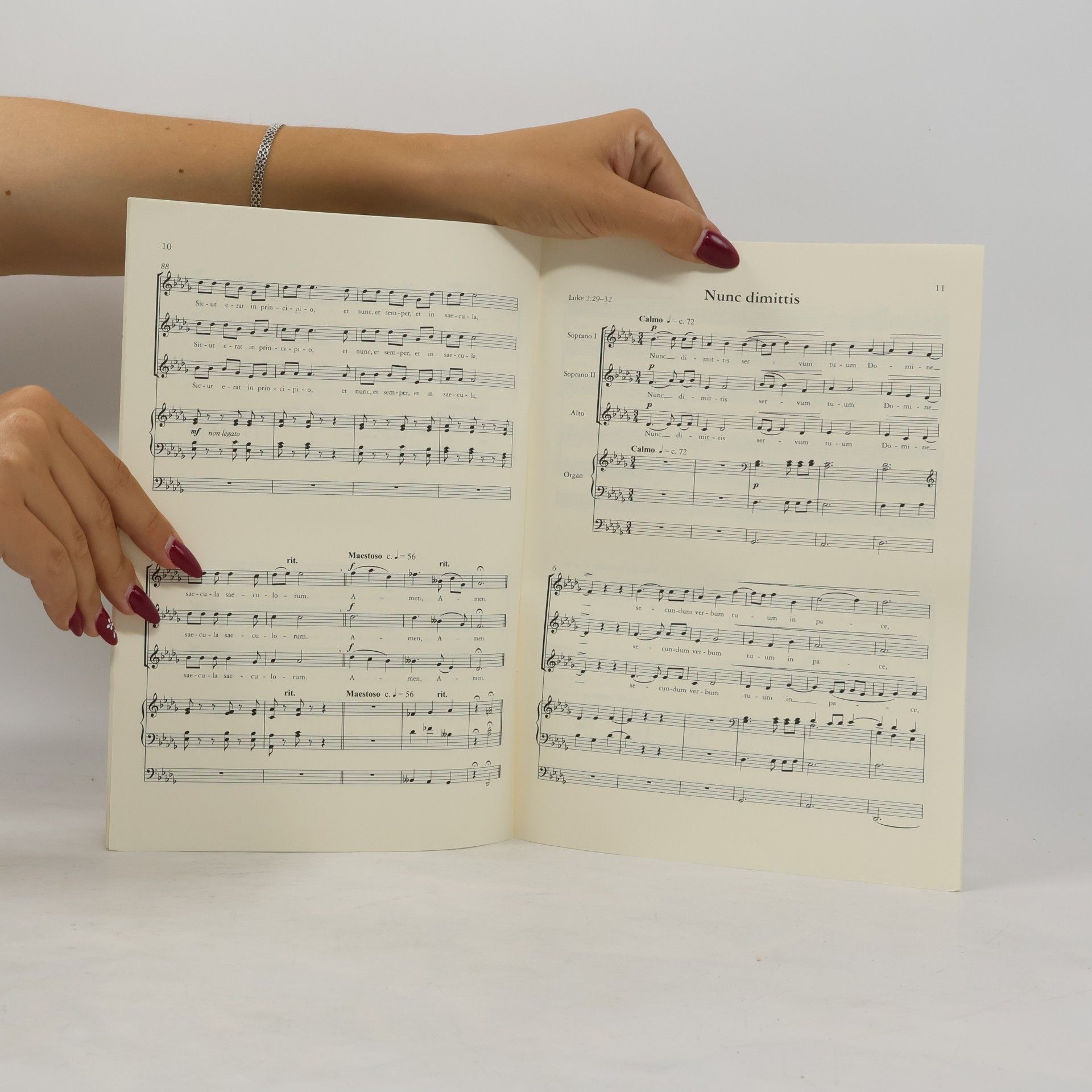 Magnificat and Nunc Dimittis: SSA and Organ