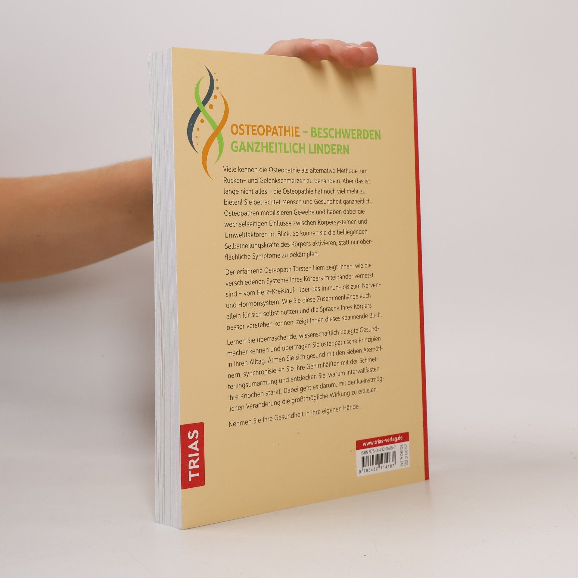 Torsten Liem Das Osteopathie-Selbsthilfe-Buch