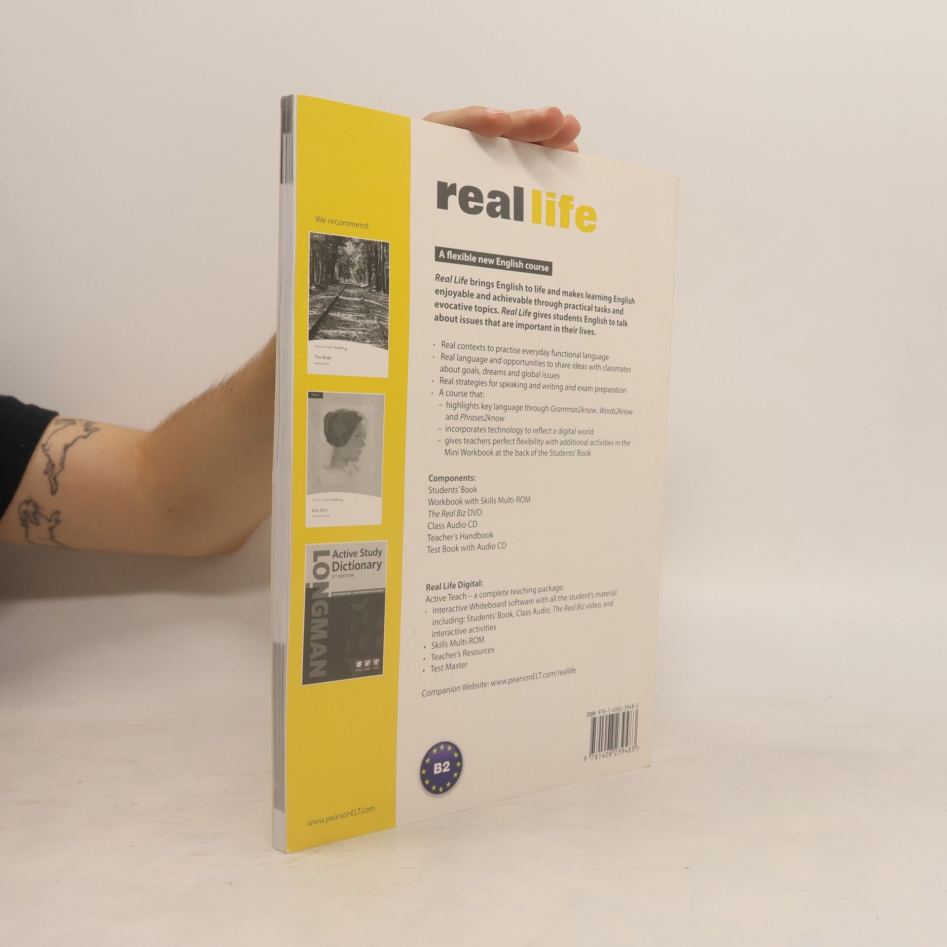 Patricia Reilly Real Life Global Upper Intermediate Workbook & Multi-ROM Pack