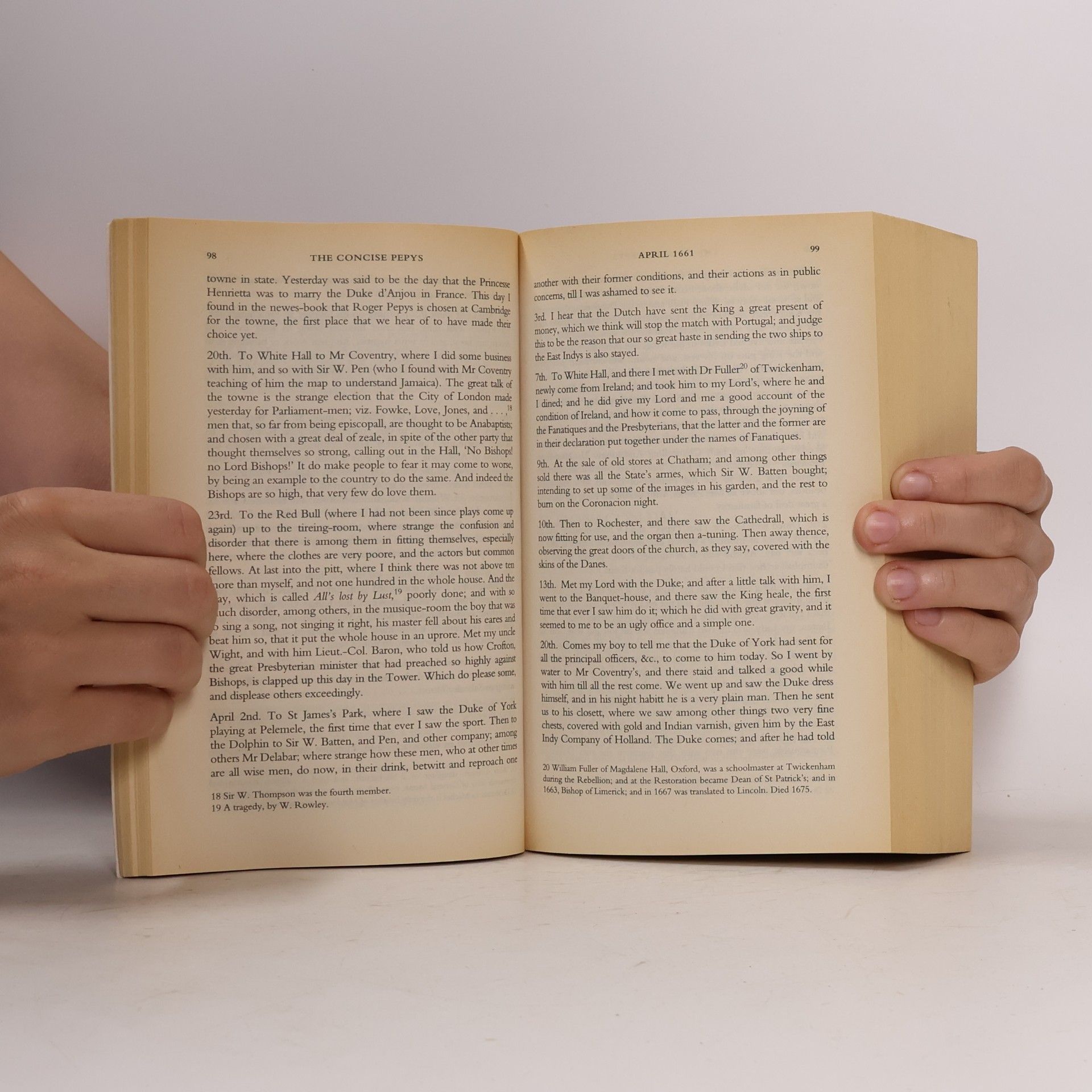 Samuel Pepys Wordsworth Classics of World Literature: The Concise Pepys