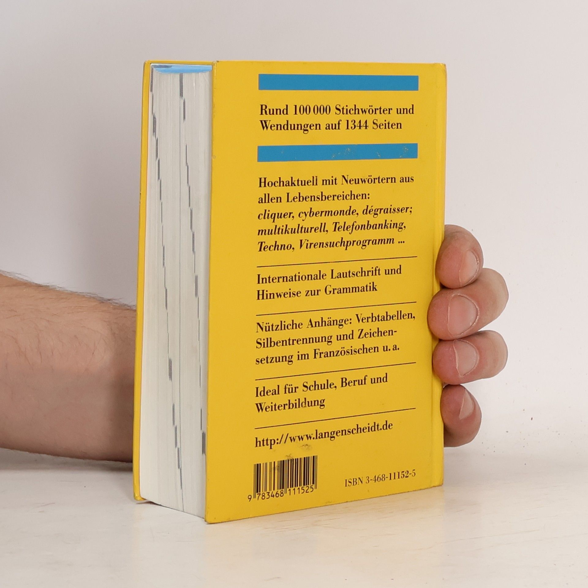 Langenscheidts Taschenwörterbuch Französisch