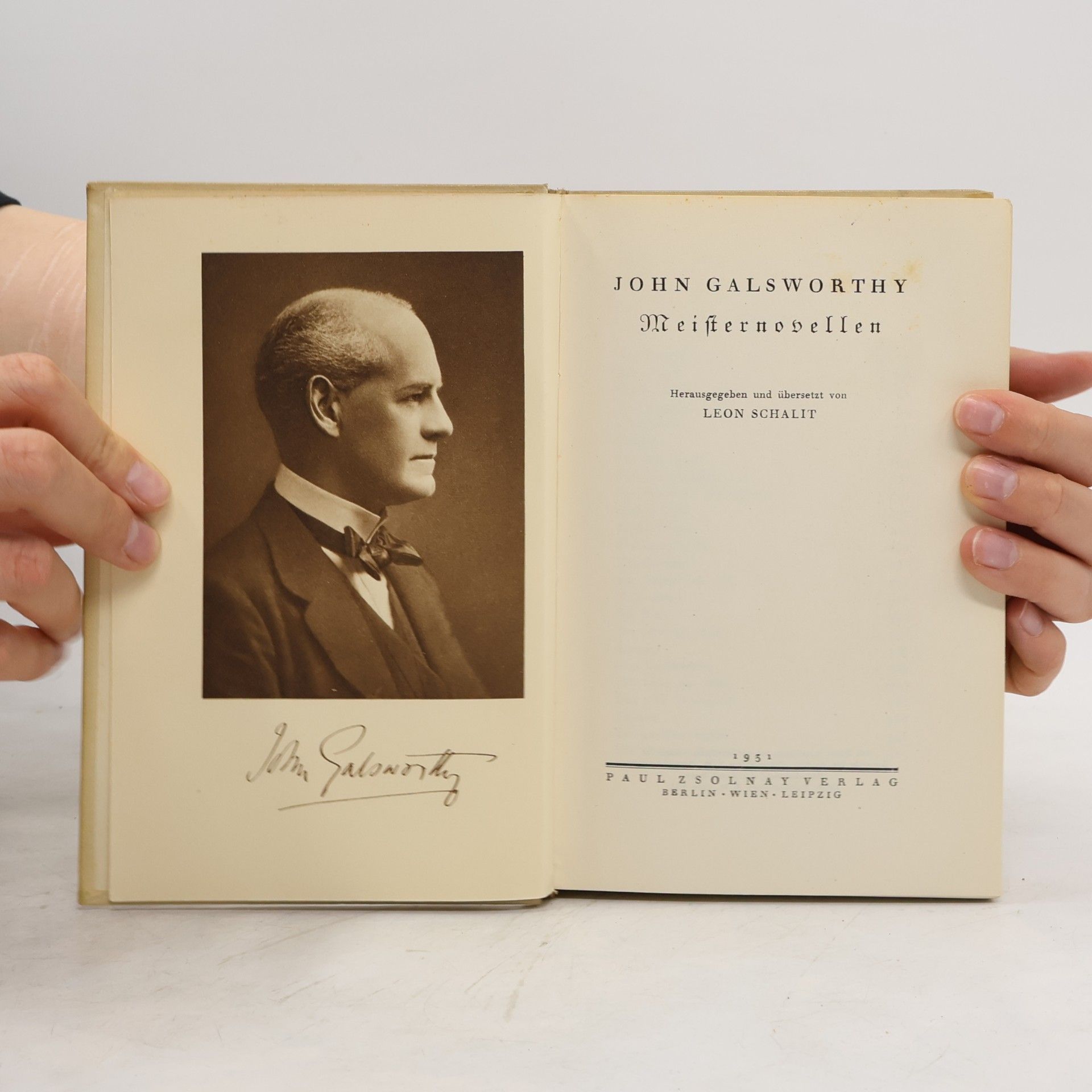John Galsworthy Meister Novellen