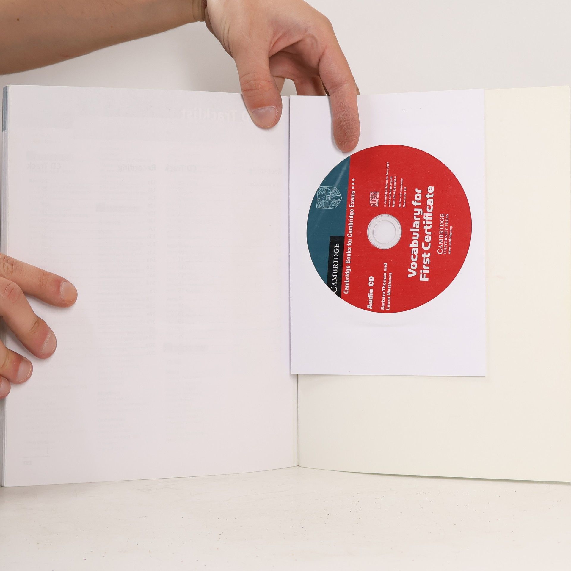 Barbara Thomas Cambridge vocabulary for First certificate : self-study vocabulary practice : with answers