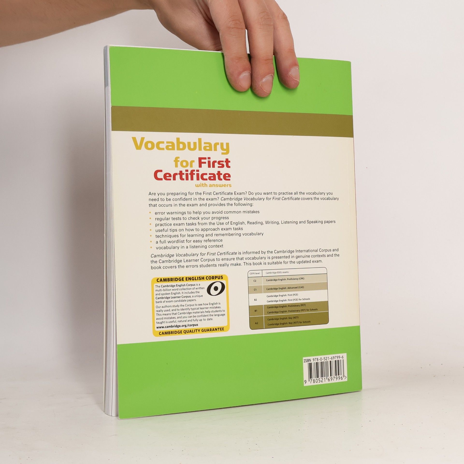 Barbara Thomas Cambridge vocabulary for First certificate : self-study vocabulary practice : with answers