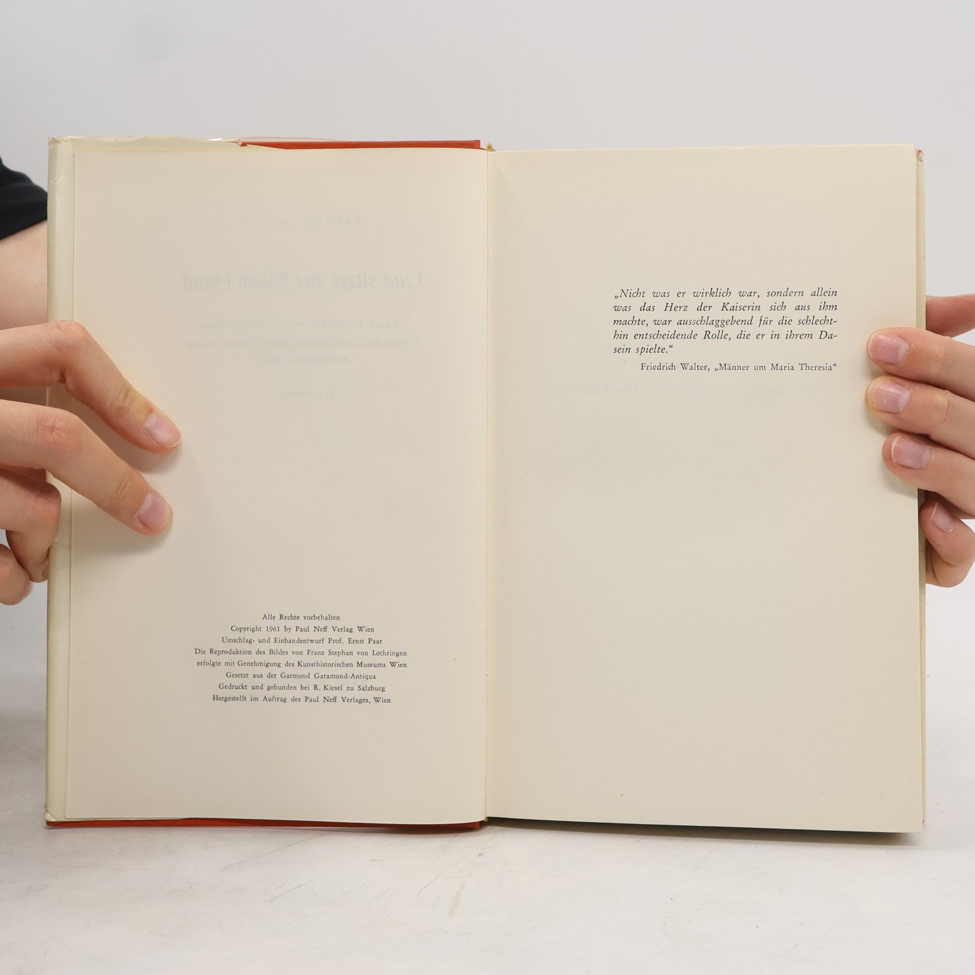 Fred Hennings Und sitzet zur linken Hand