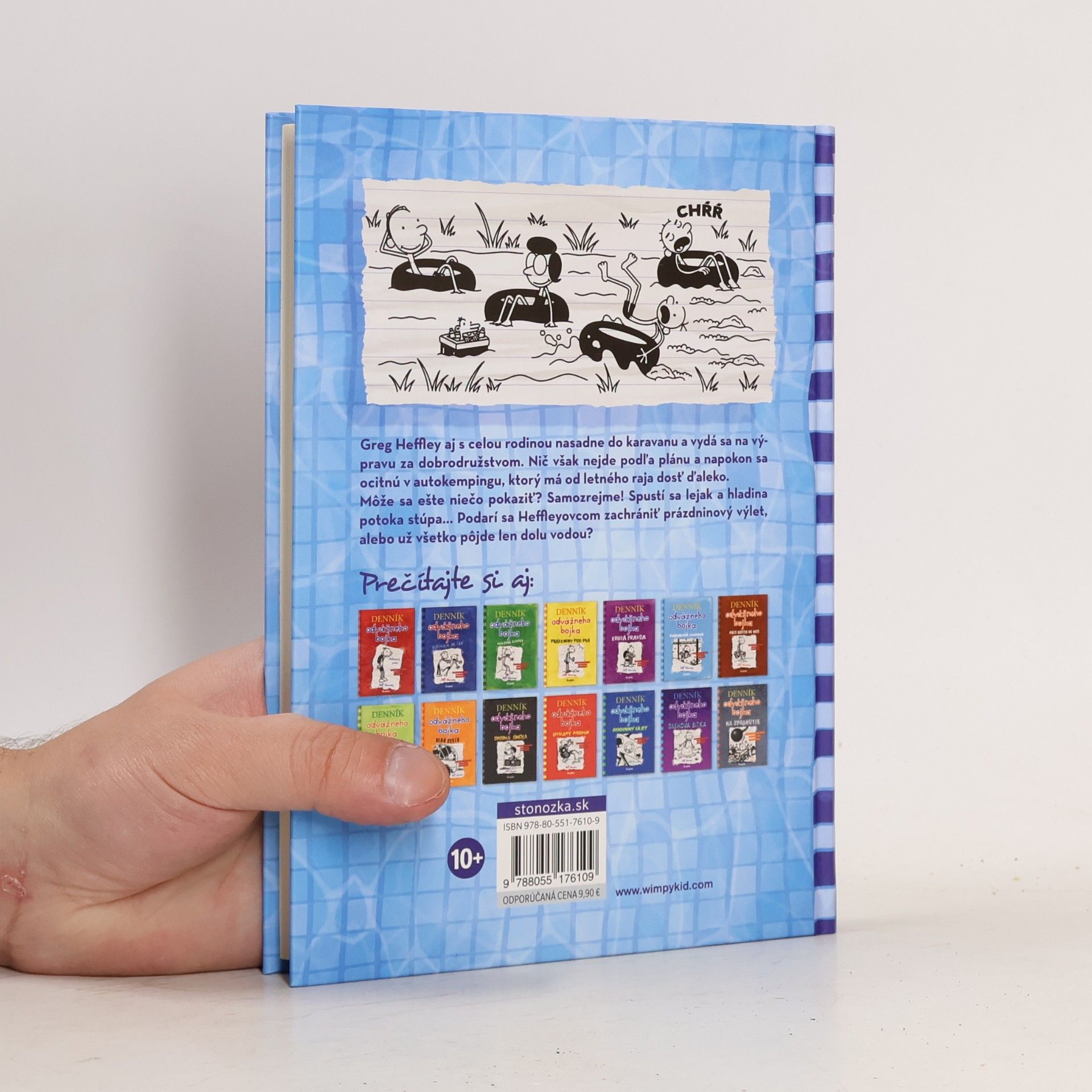 Jeff Kinney Denník odvážného bojka Dolu vodou