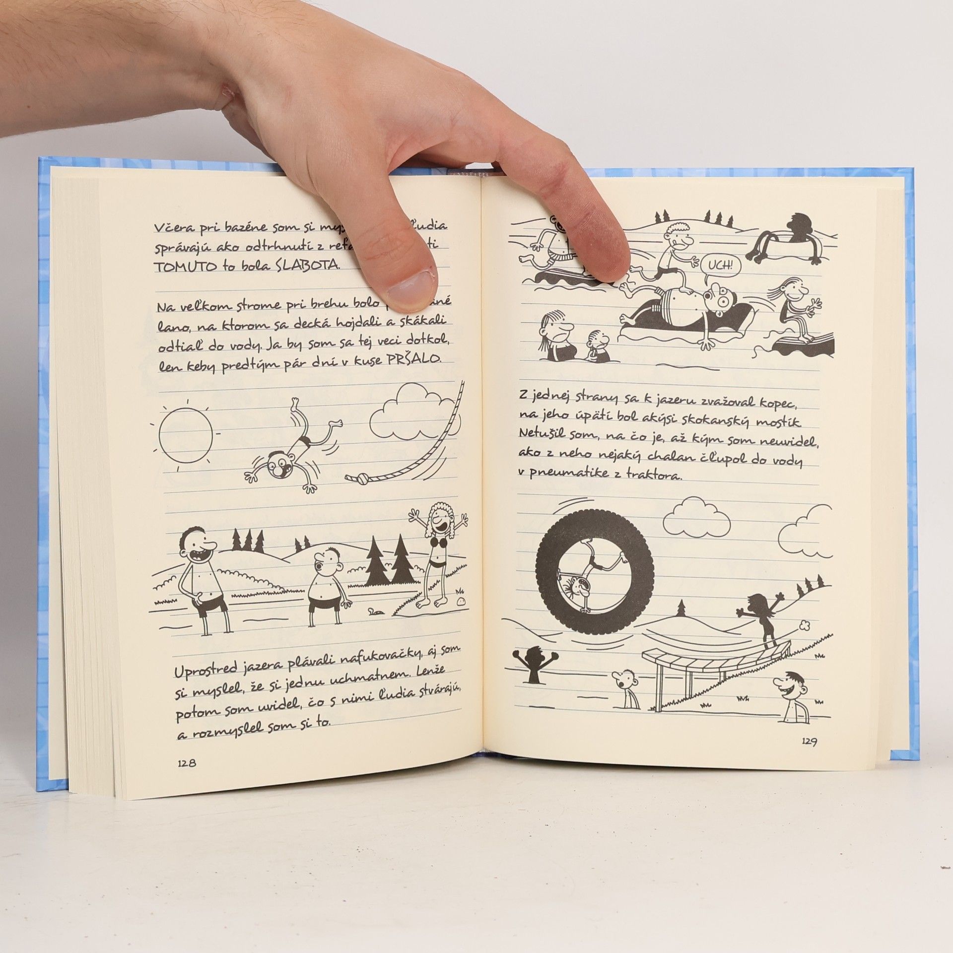 Jeff Kinney Denník odvážného bojka Dolu vodou