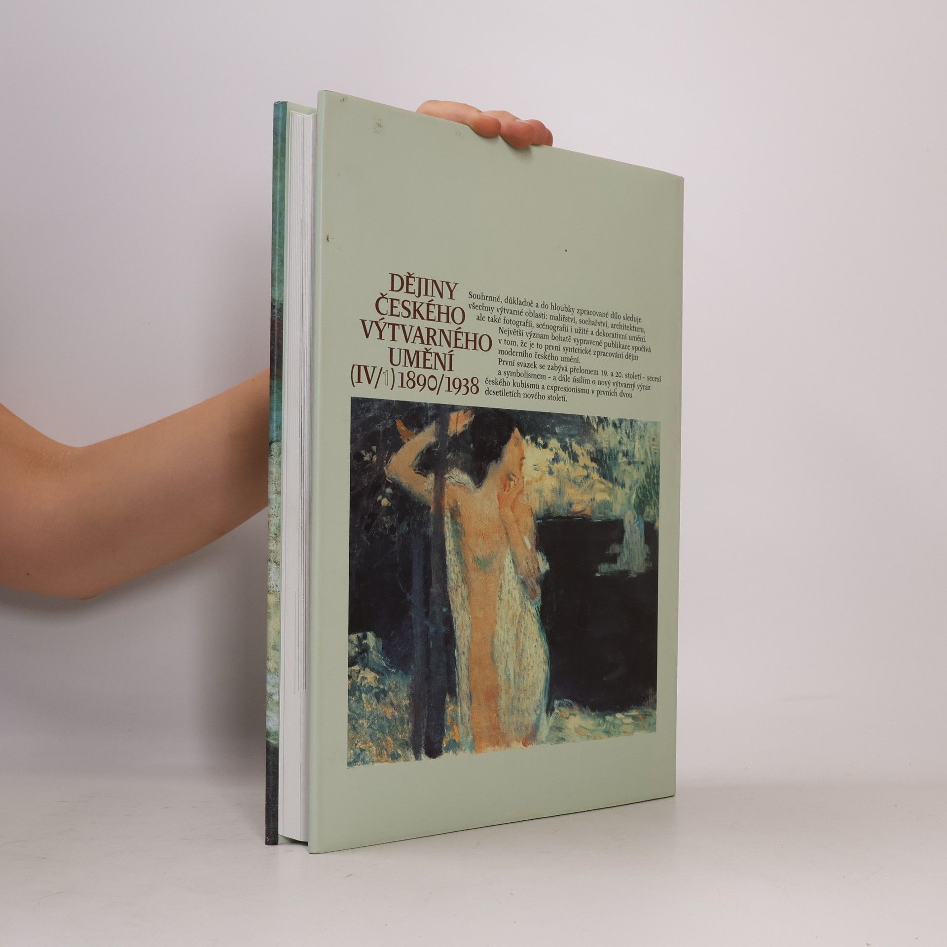 Collectif d'auteurs Dějiny českého výtvarného umění 1890-1938 IV./1