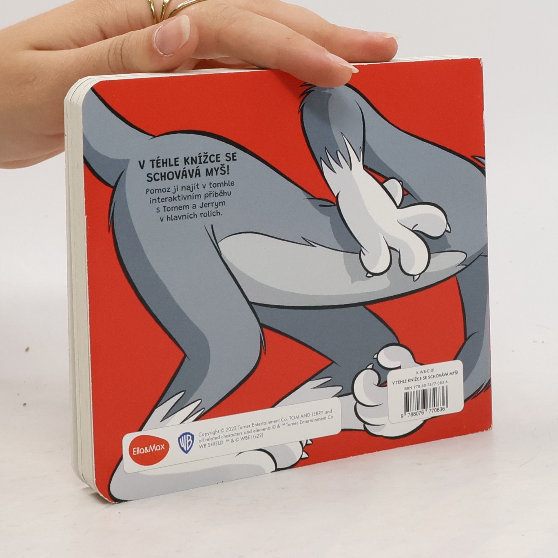 Benjamin Bird Tom & Jerry: V téhle knížce se schovává myš