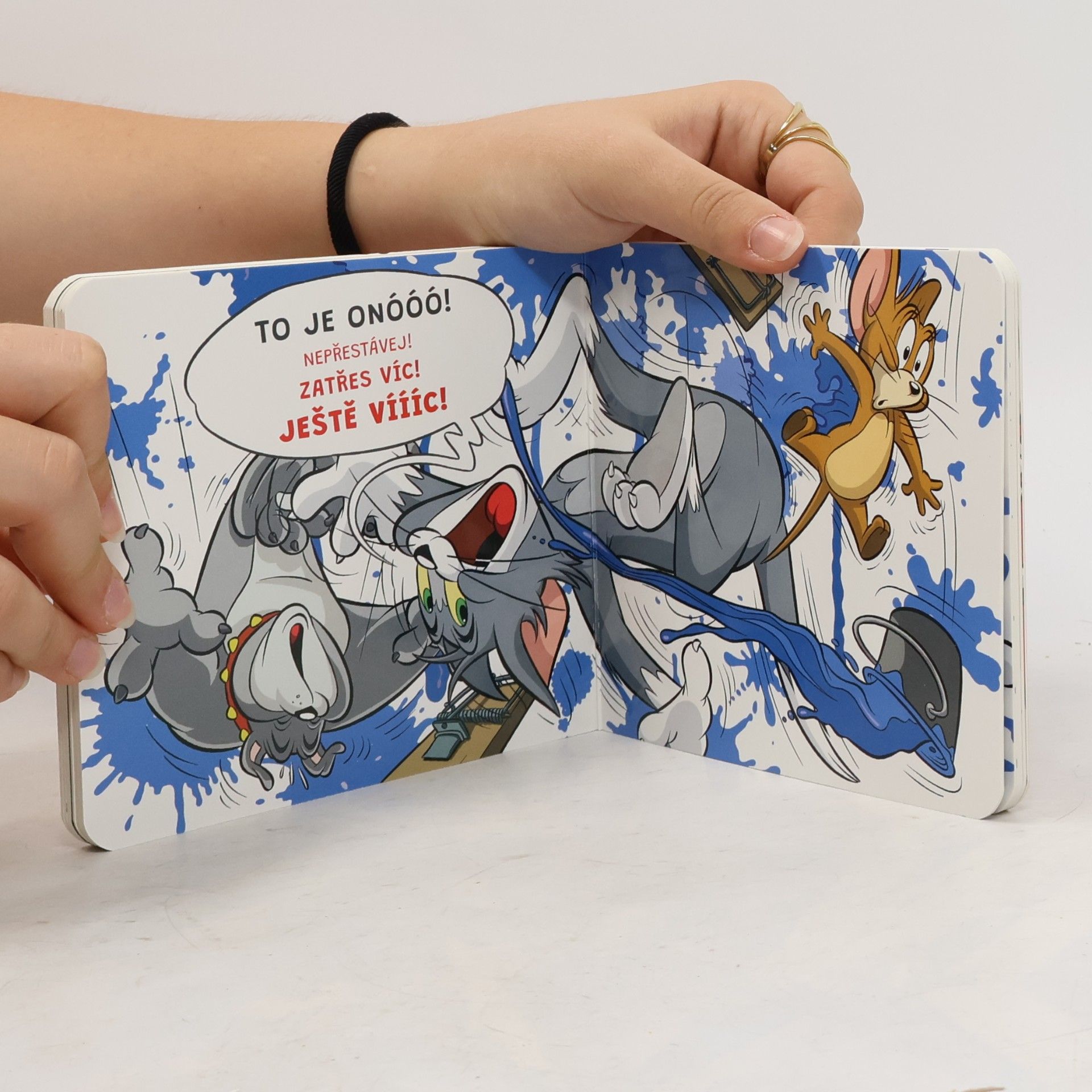 Benjamin Bird Tom & Jerry: V téhle knížce se schovává myš