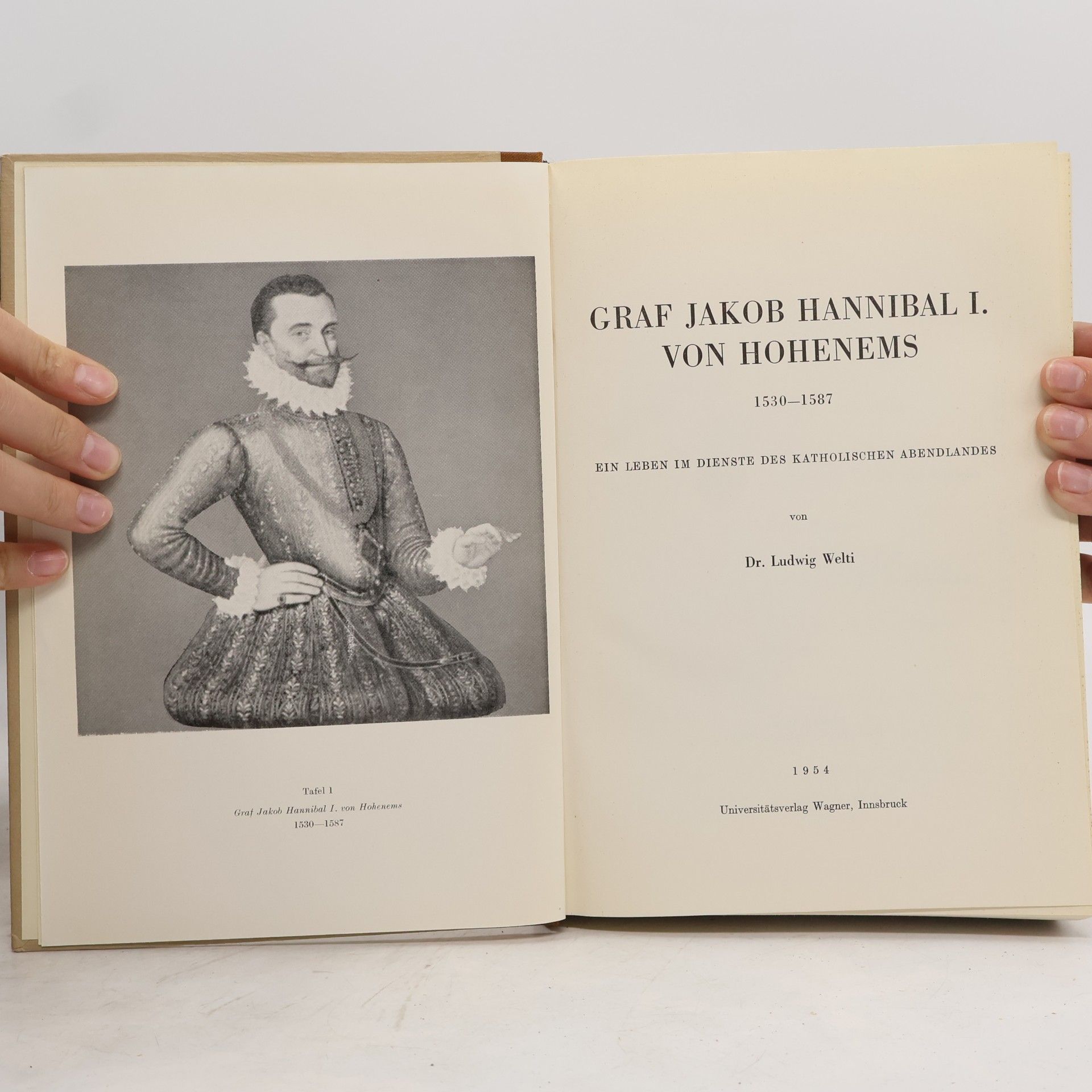 Ludwig Welti Graf Jakob Hannibal I. von Hohenems, 1530-1587