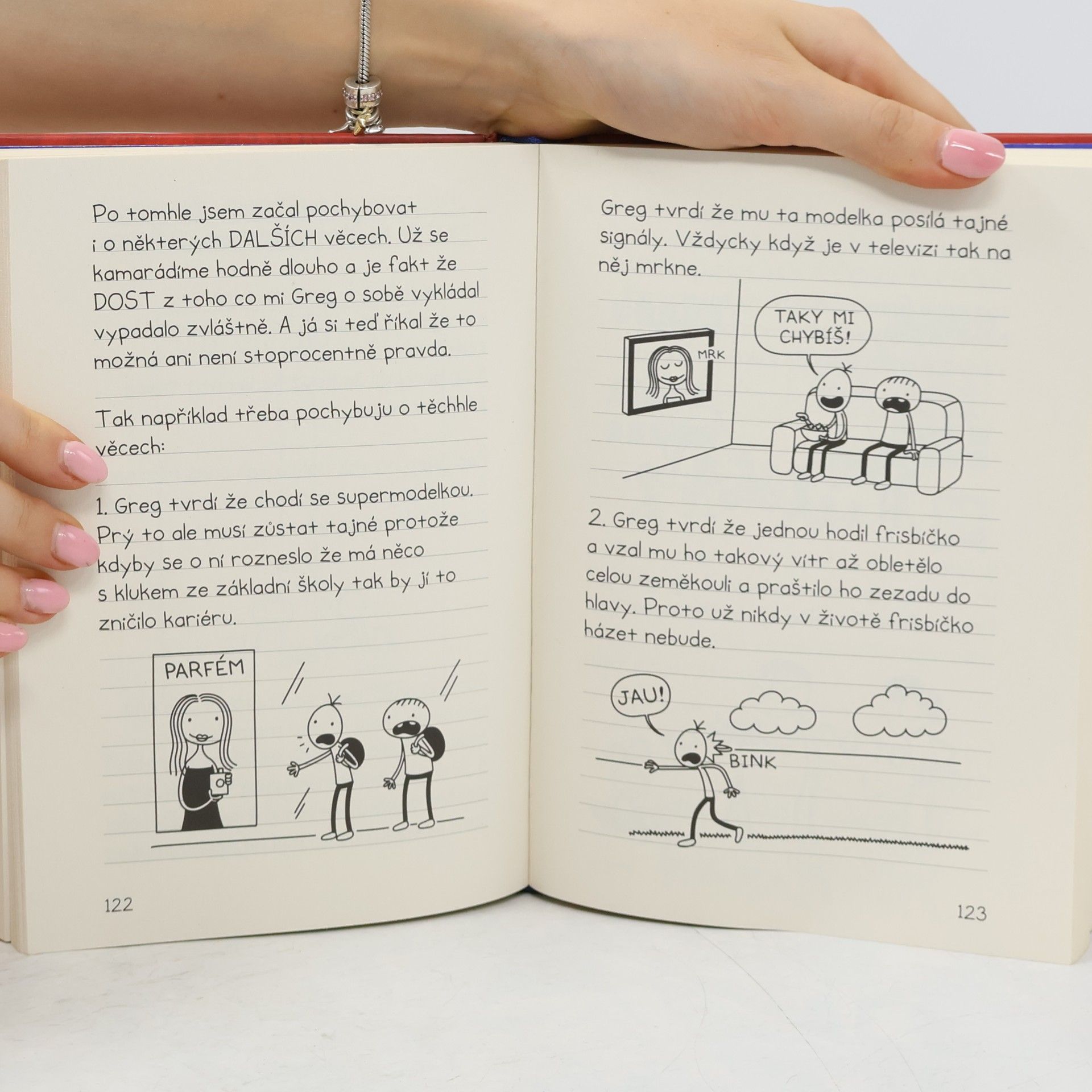 Jeff Kinney Deník báječného kamaráda. Píše Rowley Jefferson