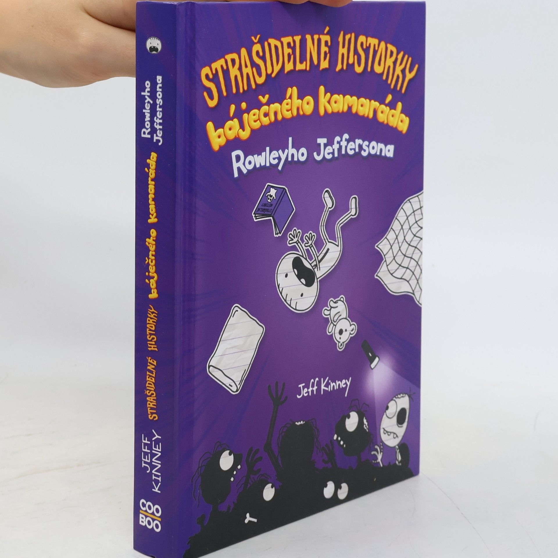 Jeff Kinney Strašidelné historky báječného kamaráda Rowleyho Jeffersona