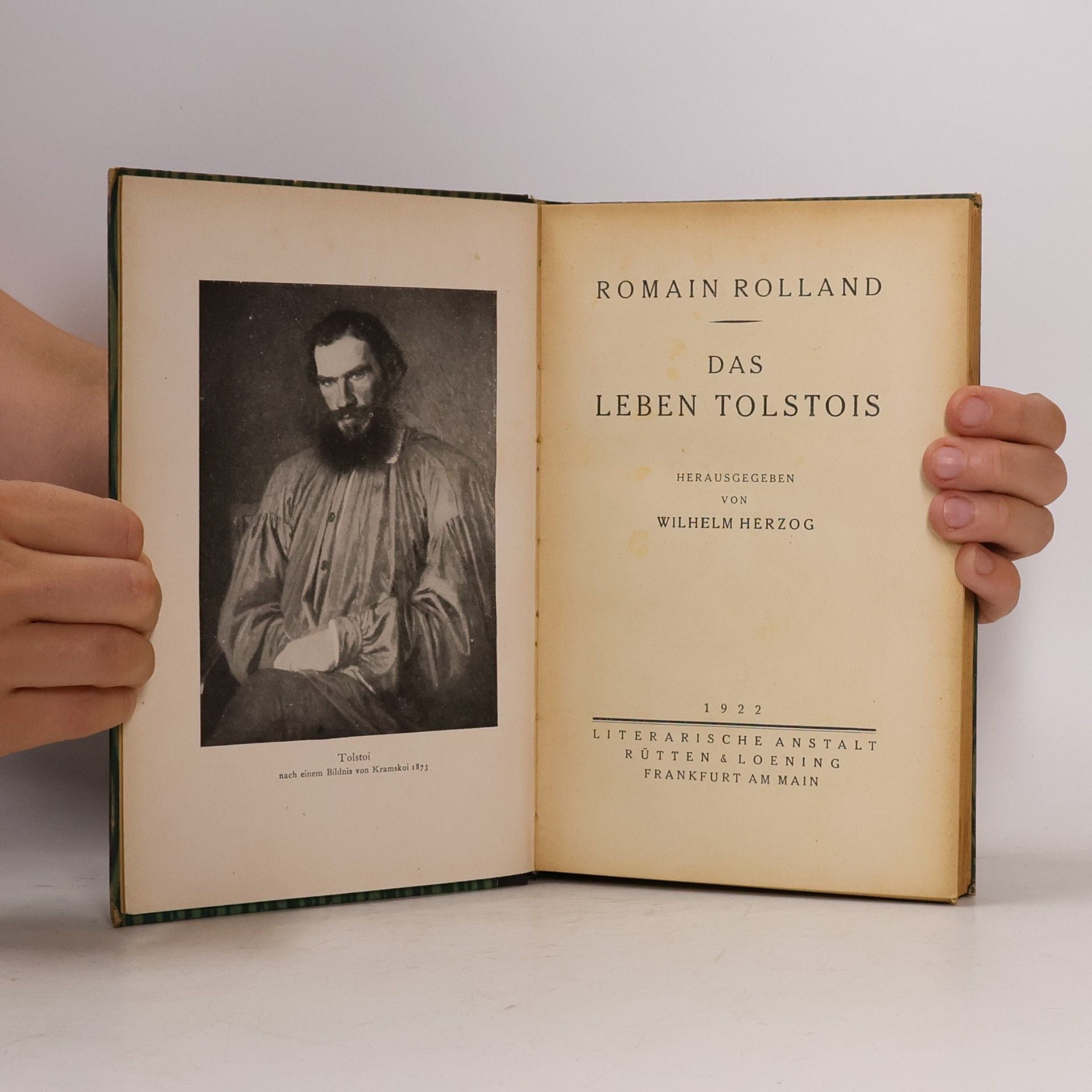 Wilhelm Herzog Das Leben Tolstois
