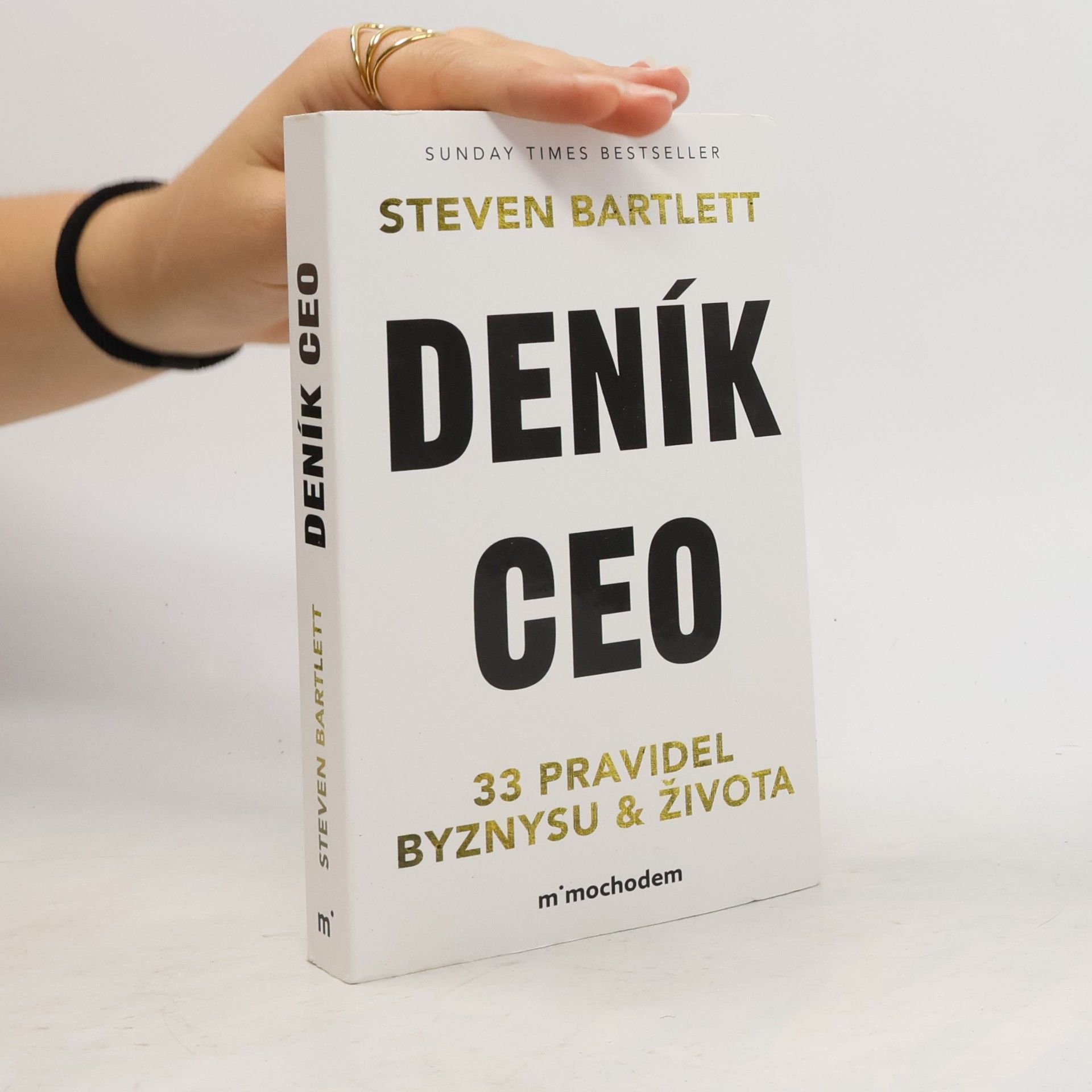 Steven Bartlett Deník CEO 33 pravidel byznysu a života