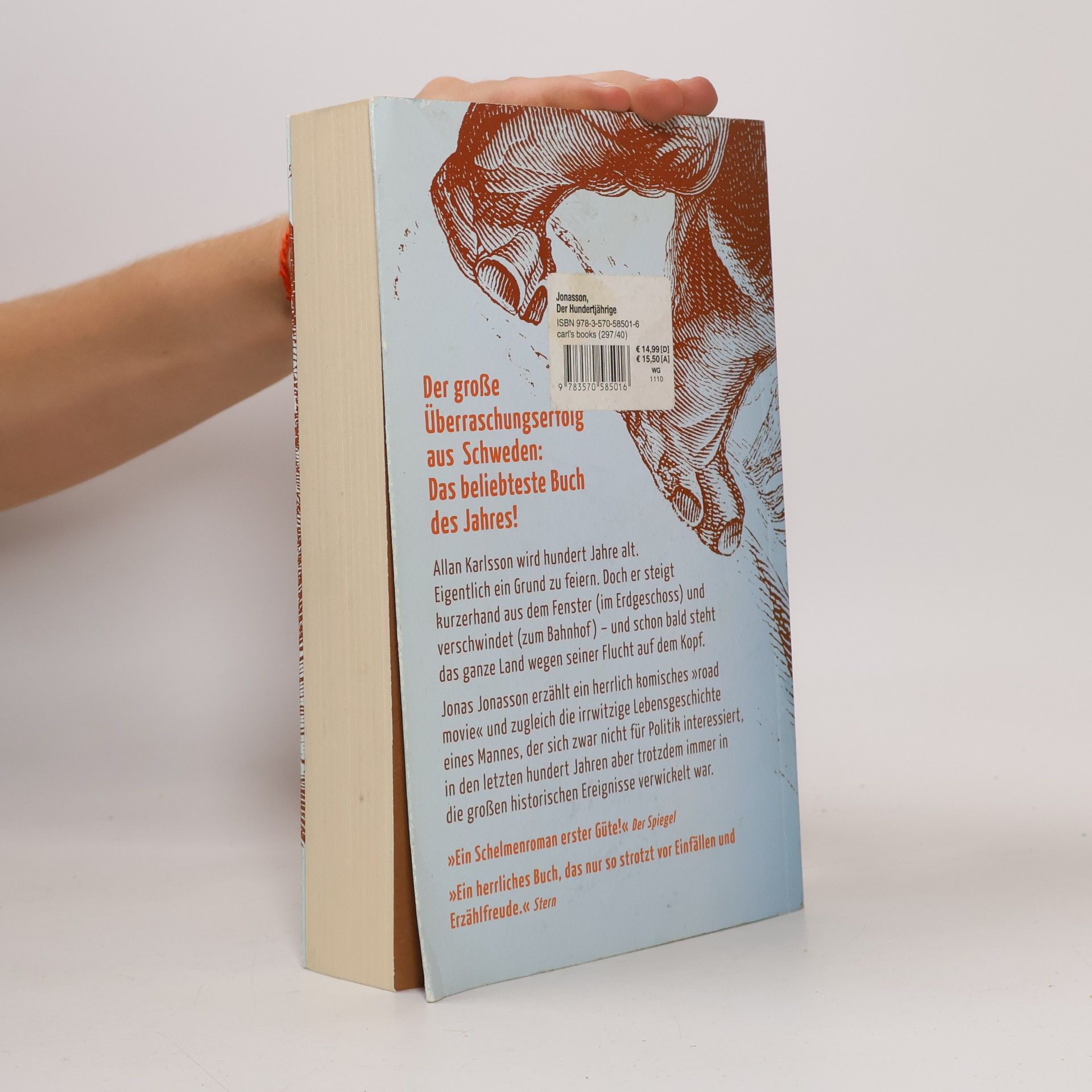 Jonas Jonasson Der Hundertjährige, der aus dem Fenster stieg und verschwand