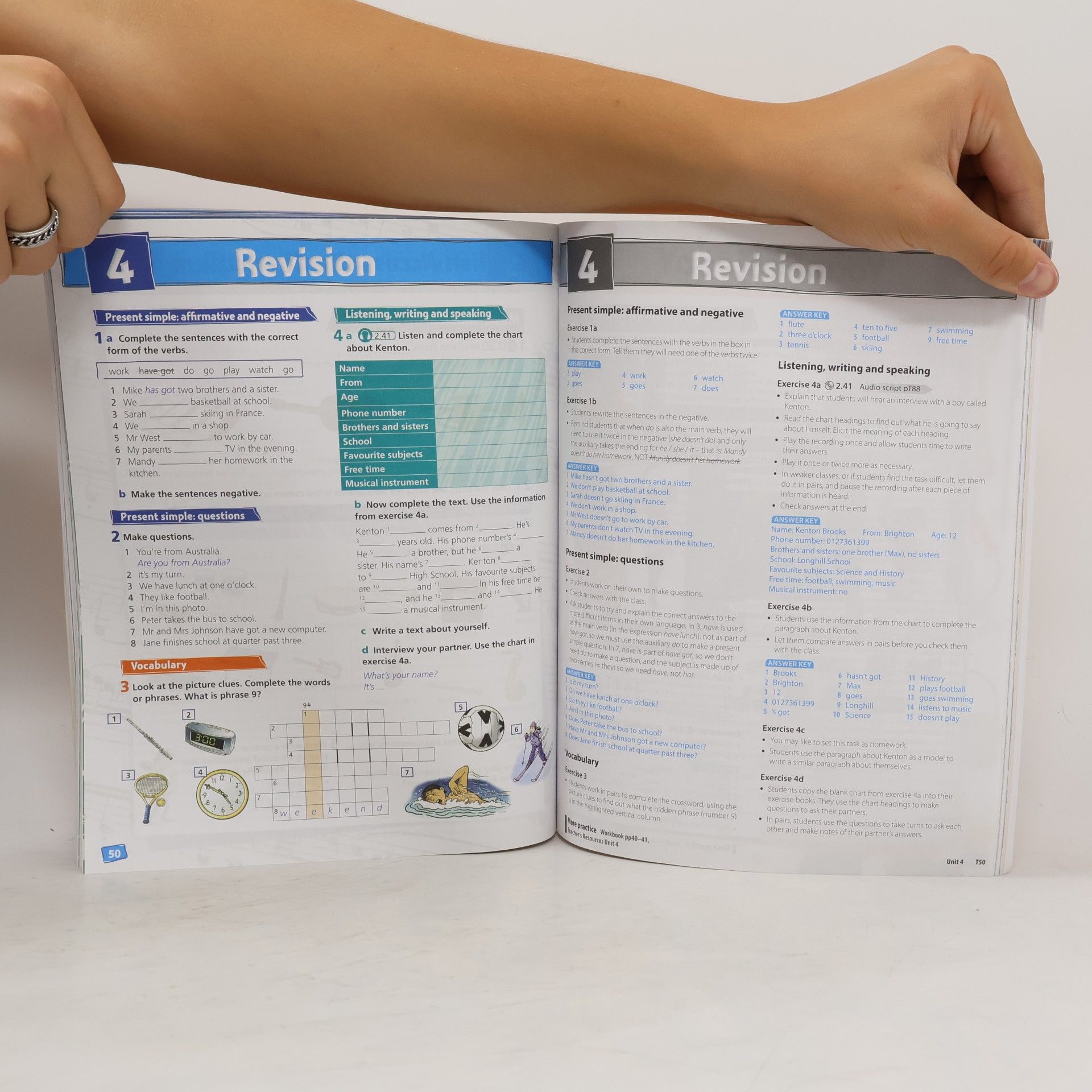 Tom Hutchinson Project 1 Teacher´s Book with Online Practice Pack (4th)