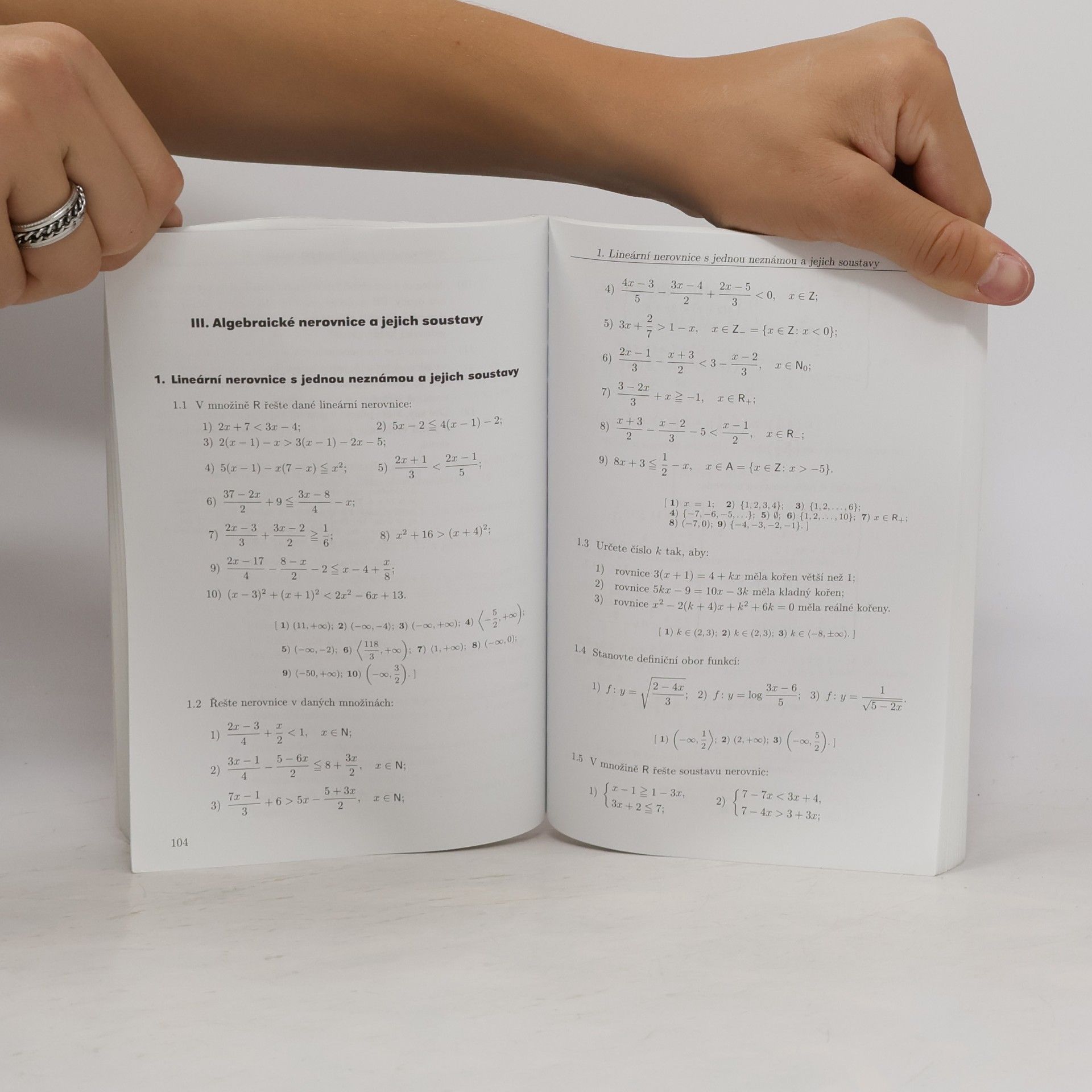 František Janeček Sbírka úloh z matematiky pro střední školy
