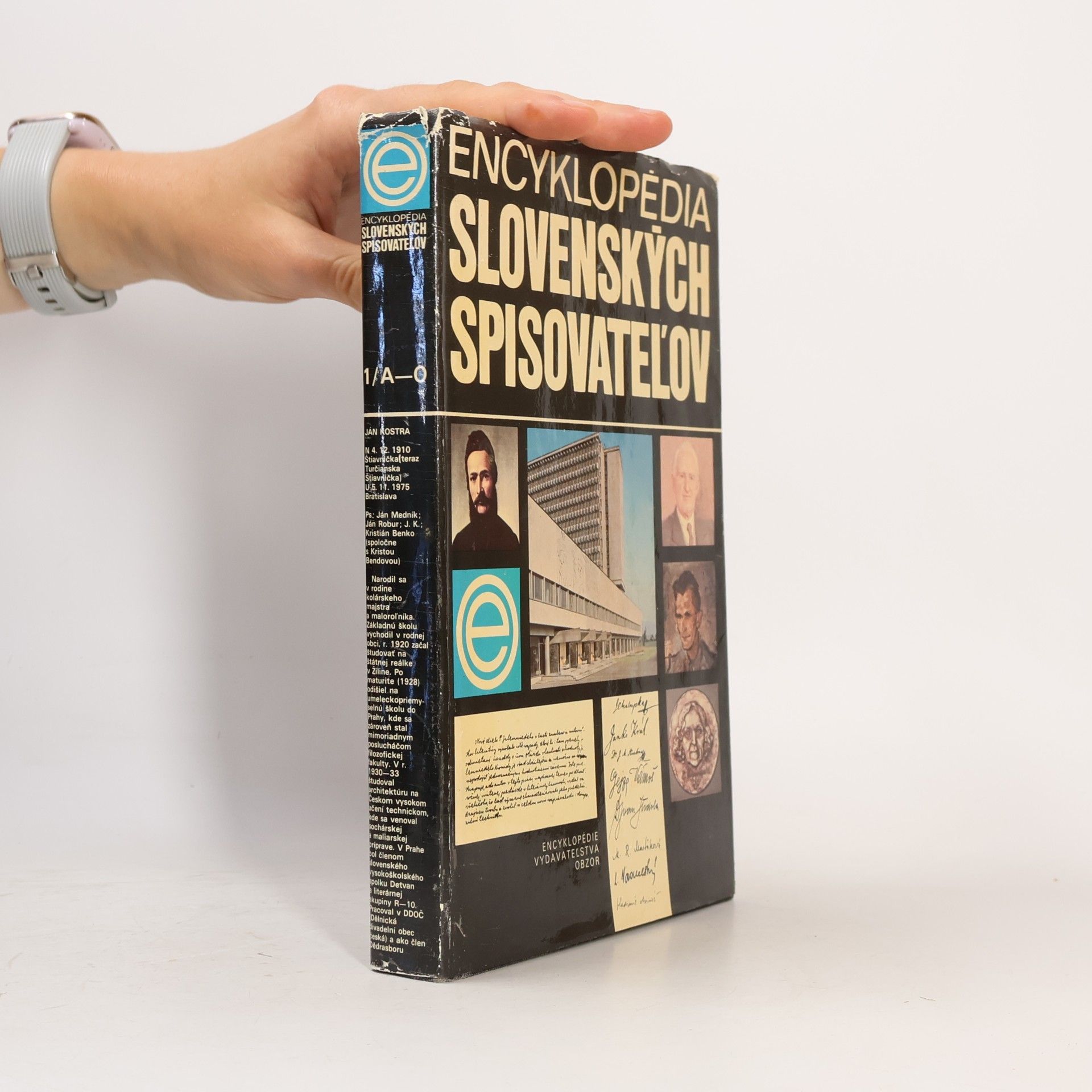 AA.VV. Encyklopédia slovenských spisovateľov. 1. zväzok (A-O)