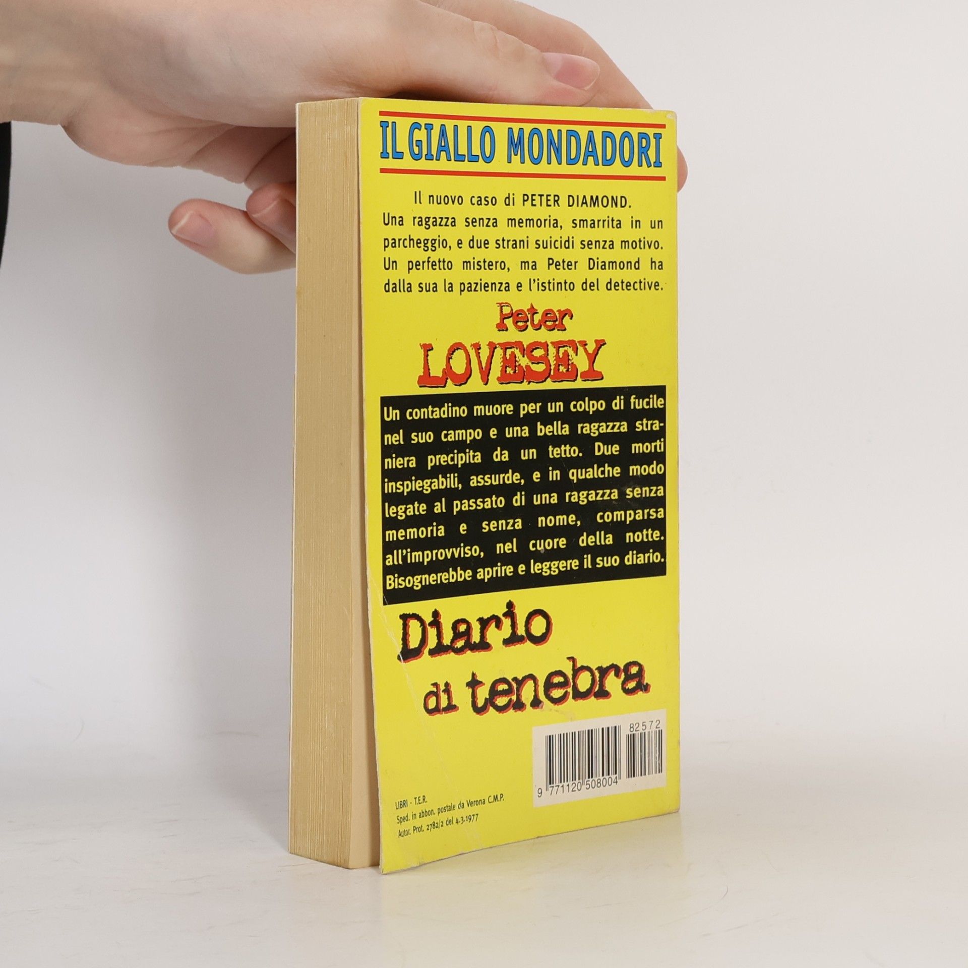 Peter Lovesey Diario di tenebra