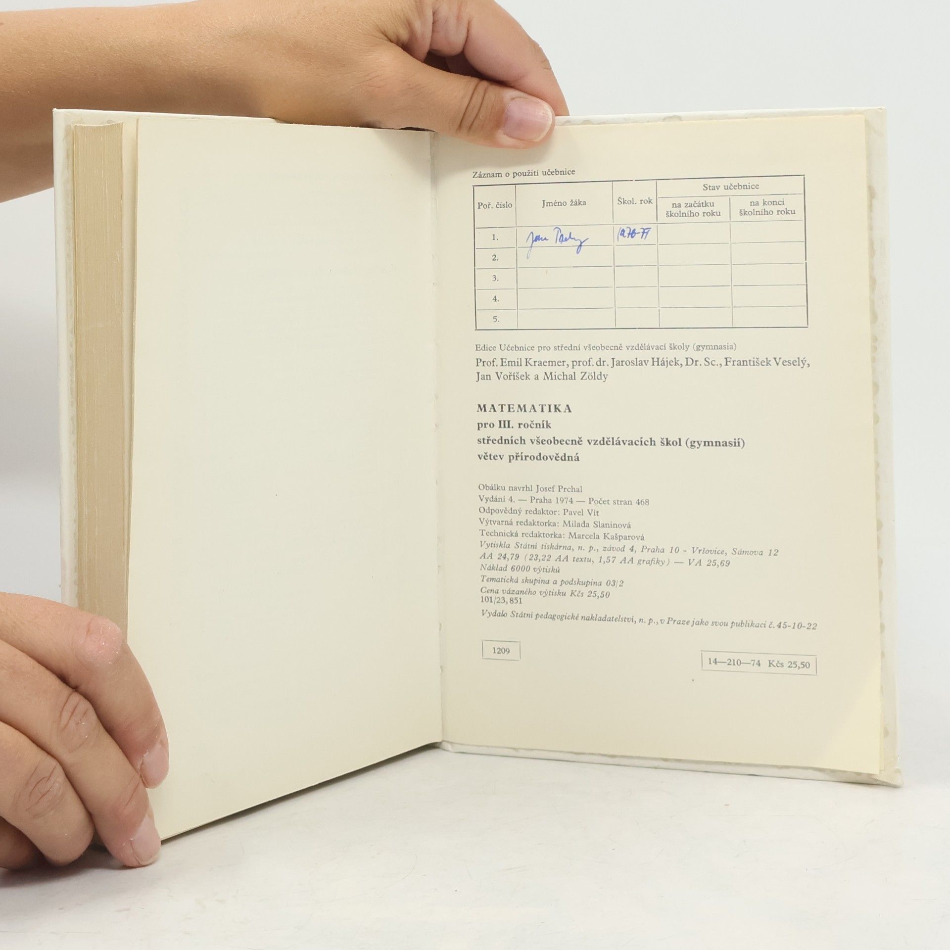 Autores varios Matematika III