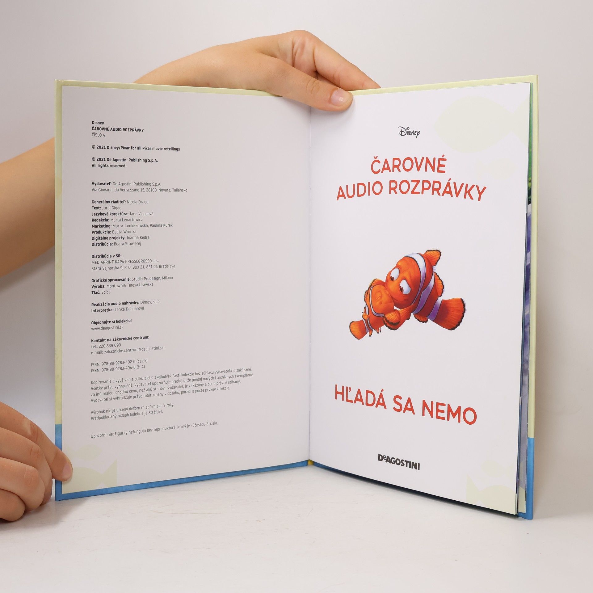 Various authors Čarovné audio rozprávky 4. Hľadá sa Nemo