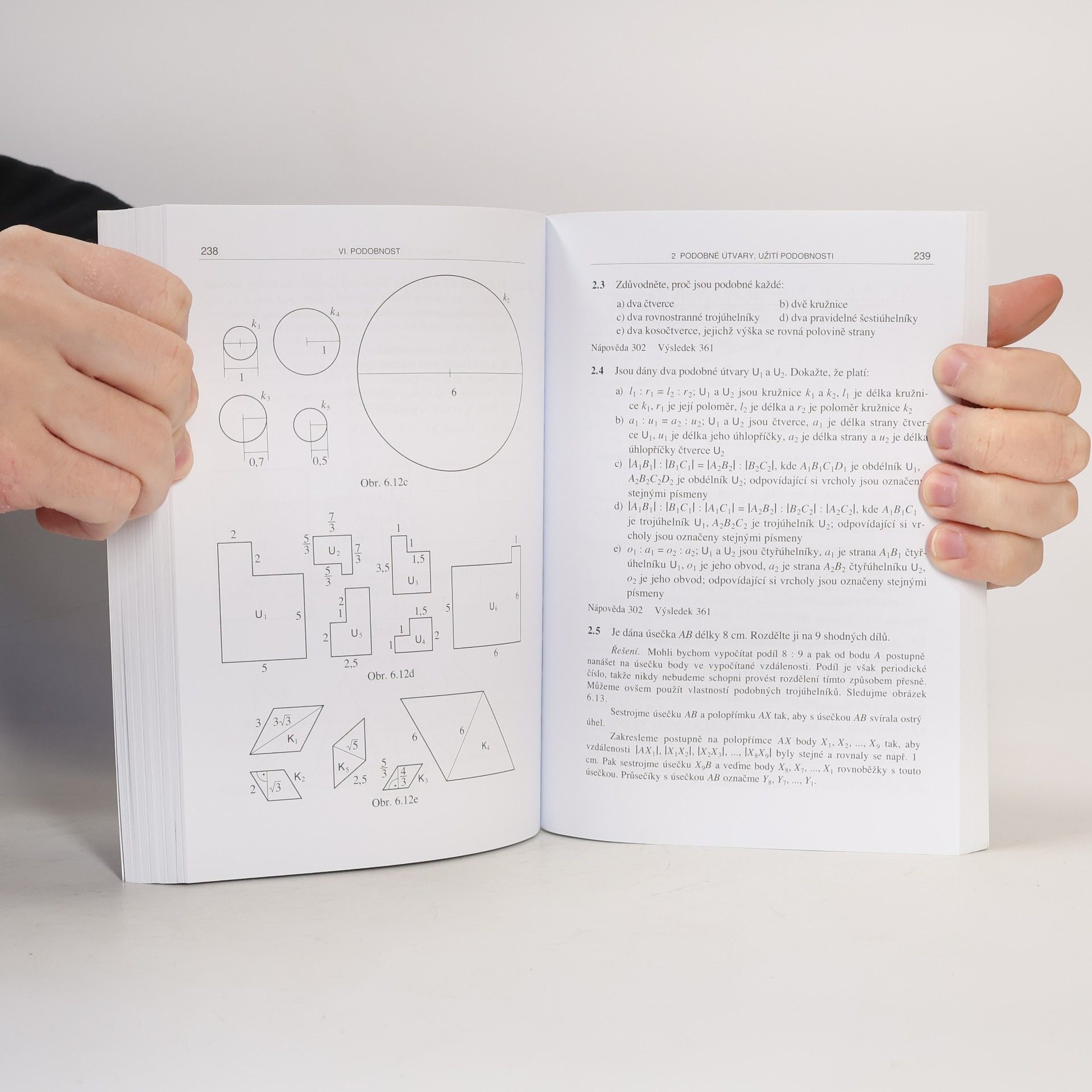 Peter Krupka Sbírka úloh z matematiky pro 2. stupeň základní školy a nižší ročníky víceletých gymnázií. 2. díl