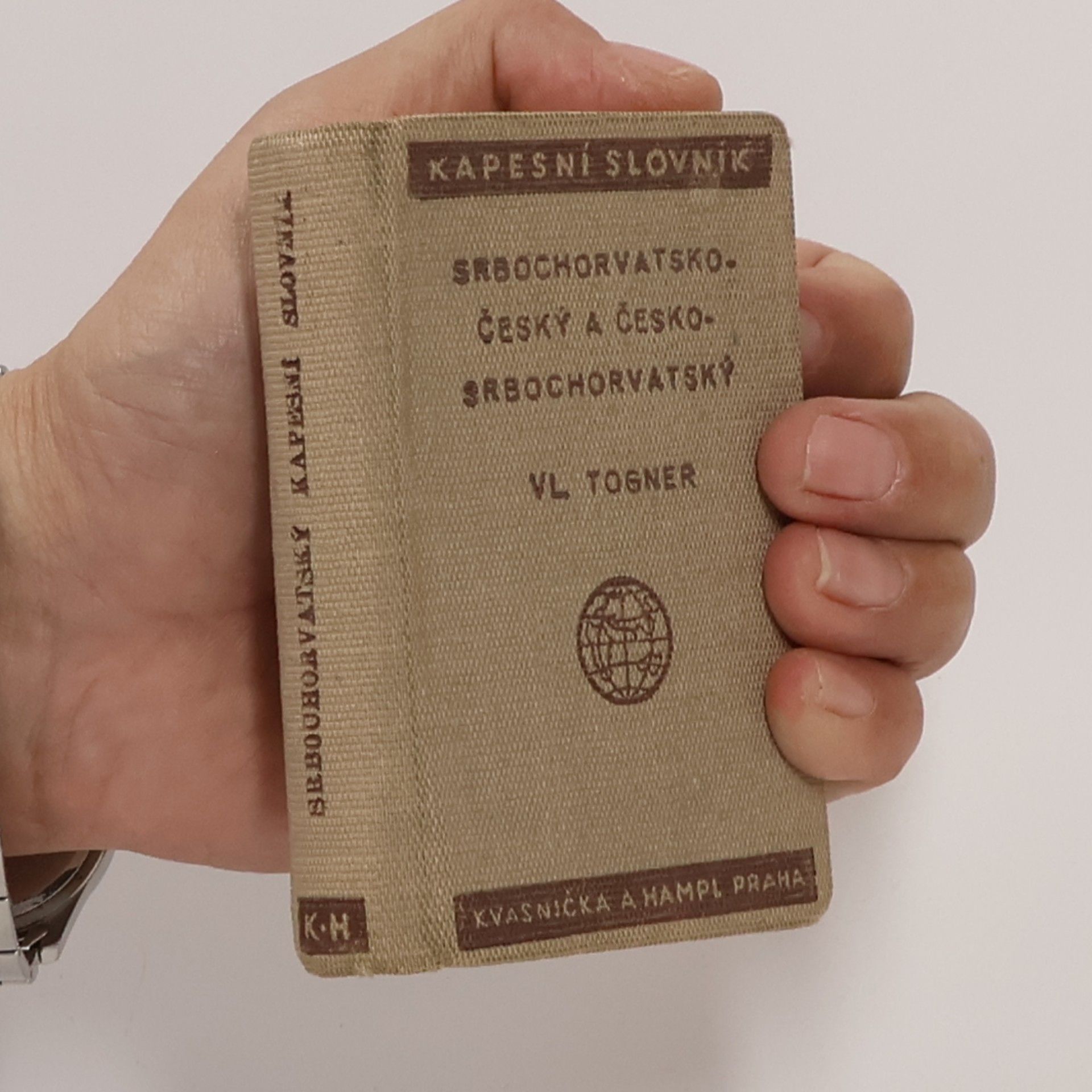 Togner Vladimír Kapesní slovník srbochorvatsko-český a česko-srbochorvatský