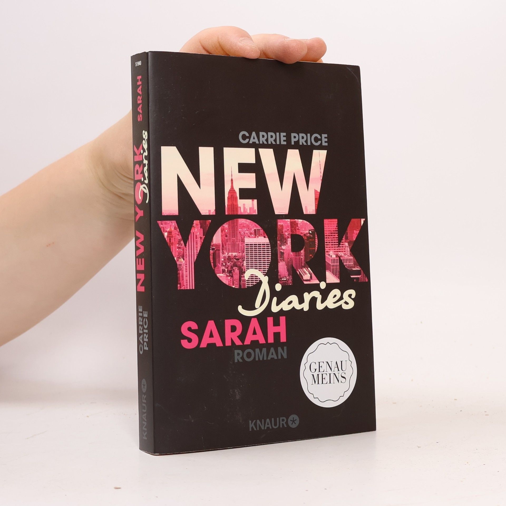 Carrie Price New York diaries - Sarah