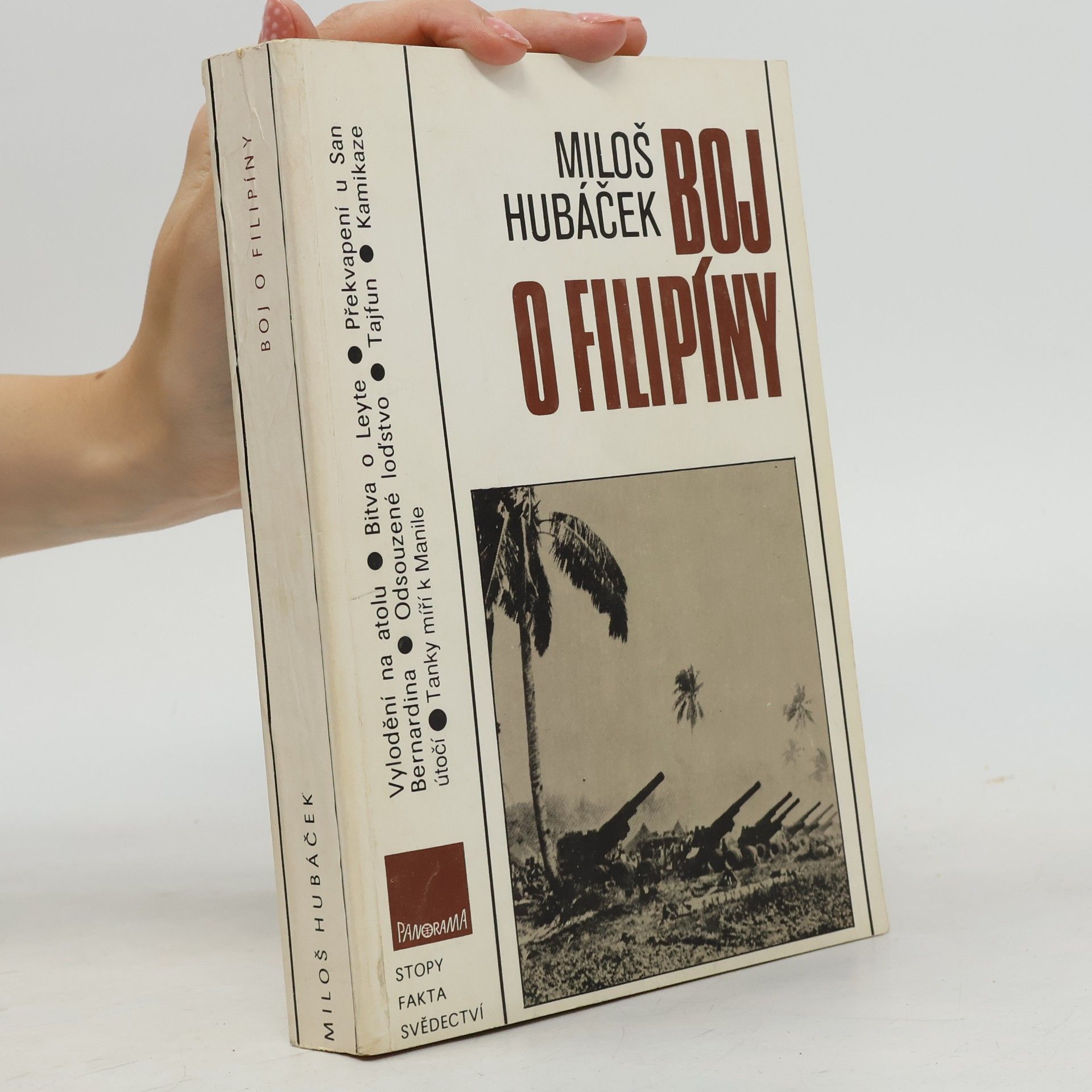 Miloš Hubáček Boj o Filipíny
