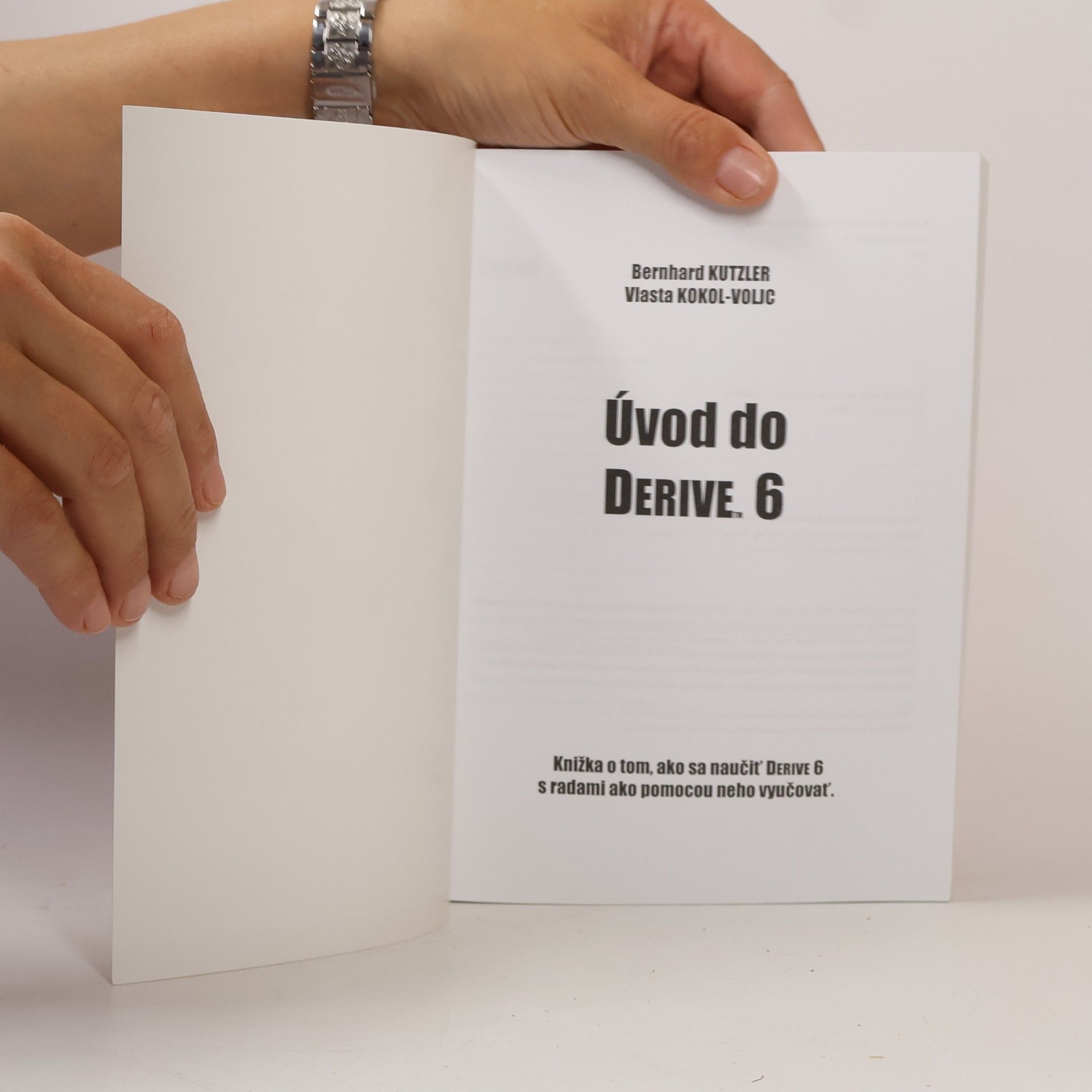 Bernhard Kutzler Einführung in Derive 6