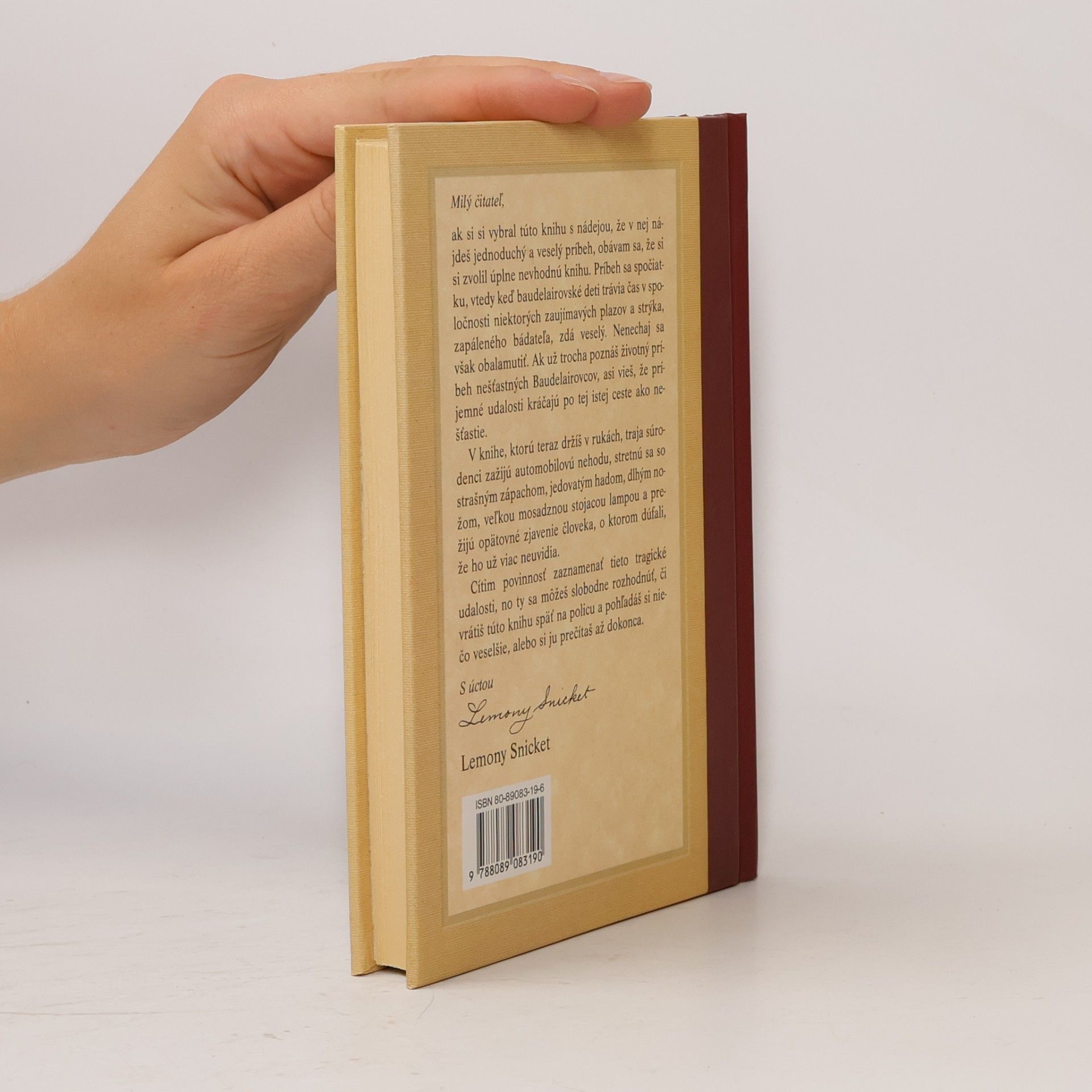 Daniel Handler Hadia izba