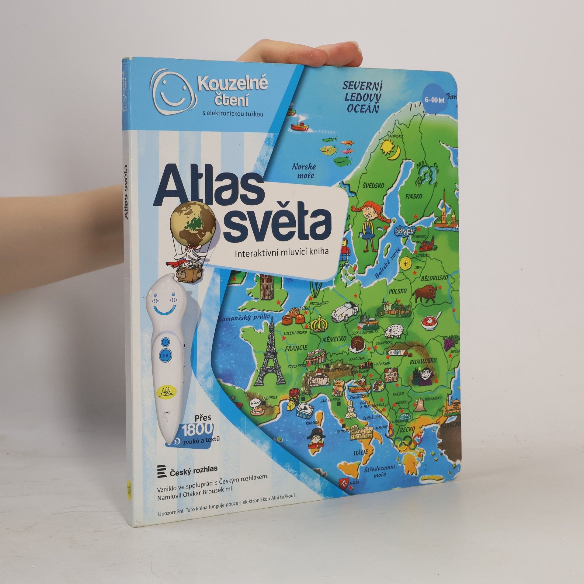 Atlas světa. Interaktivní mluvící kniha