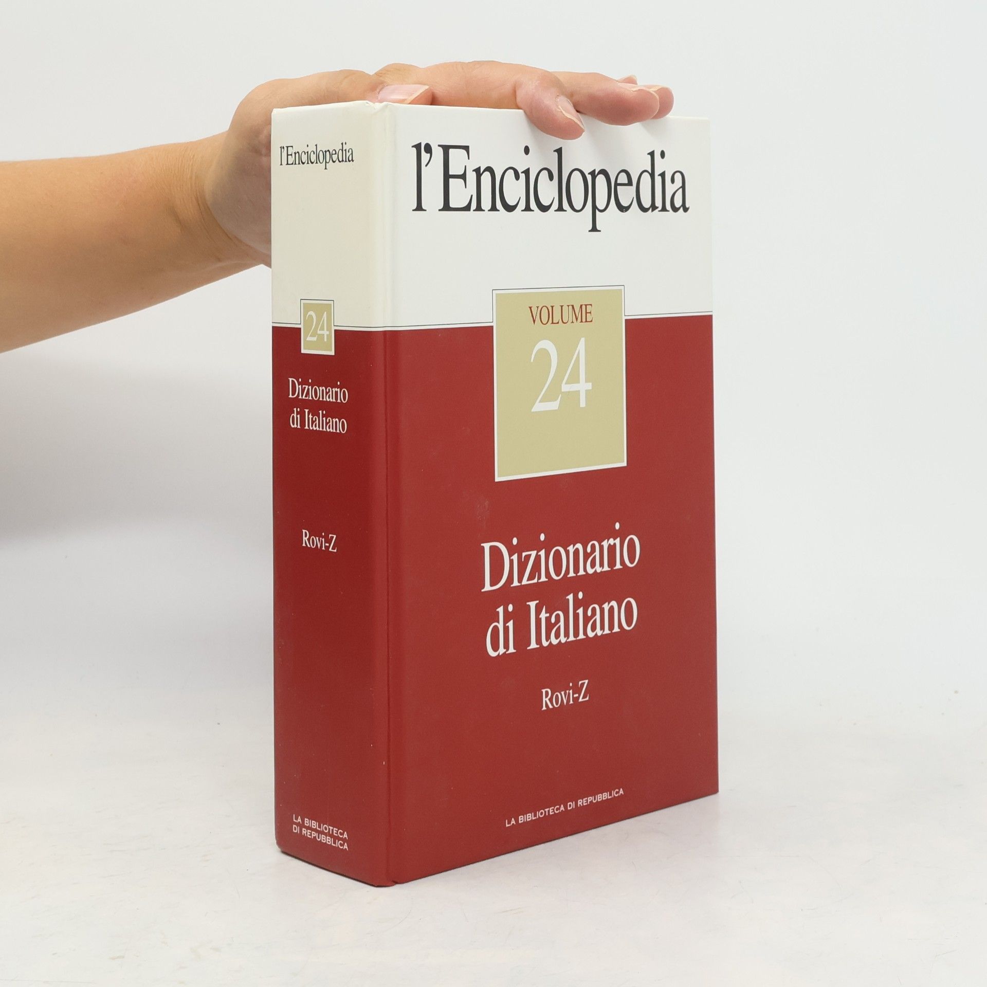 Kolektiv autorů l'Enciclopedia. Dizionario di Italiano 24. Rovi-Z