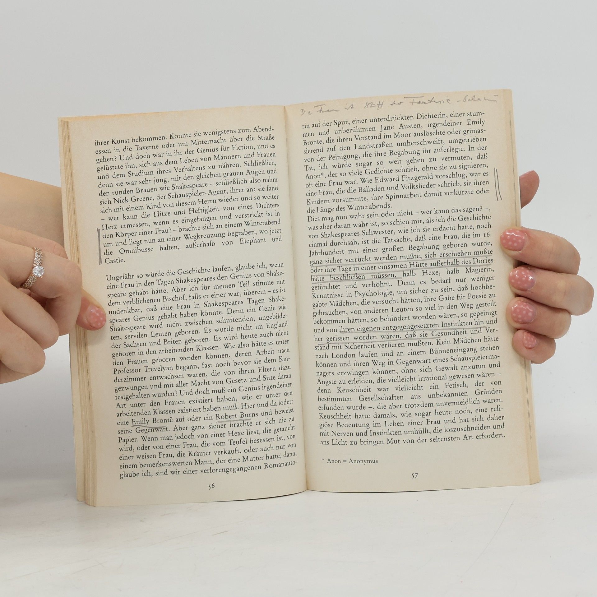Virginia Woolf Ein Zimmer für sich allein