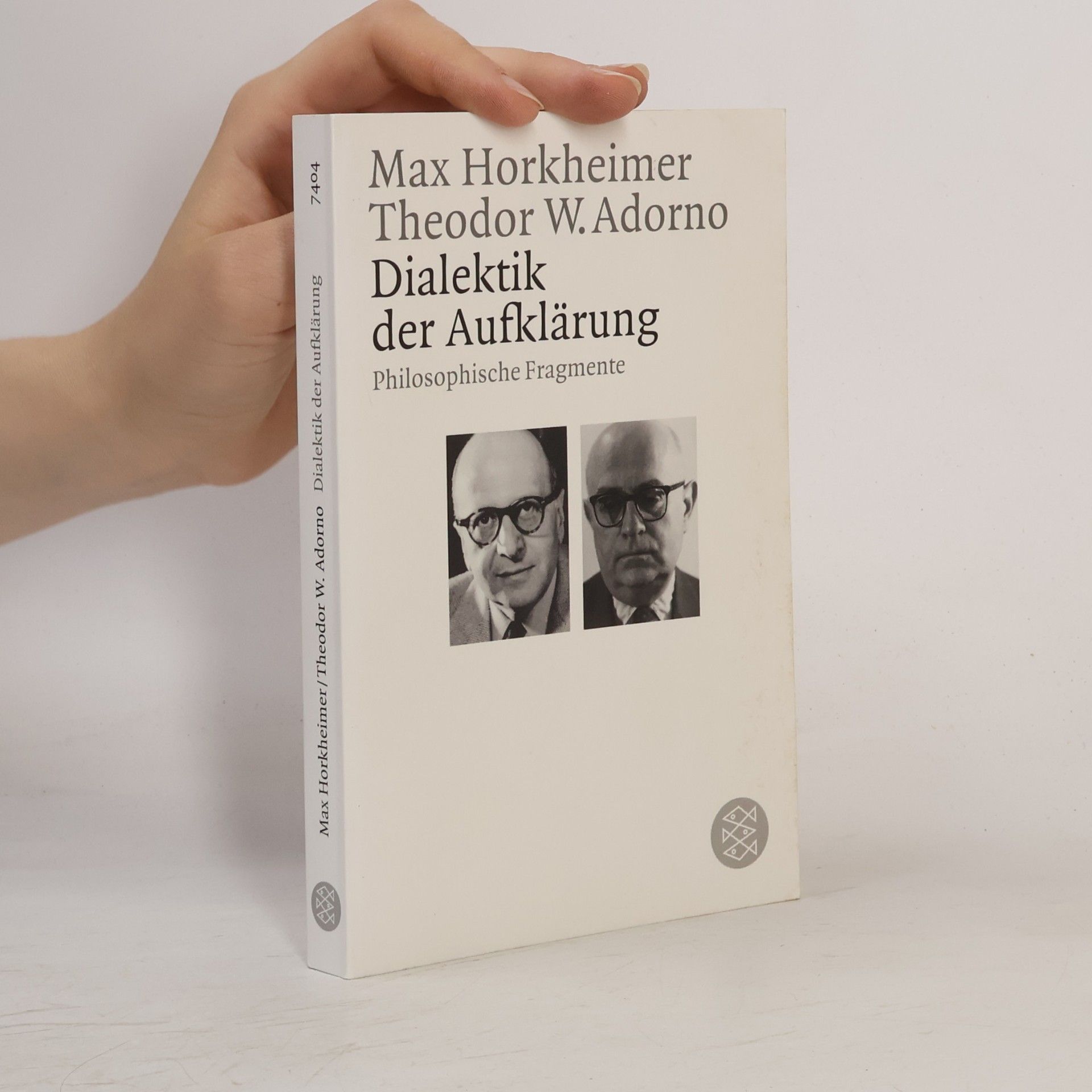 Max Horkheimer Dialektik der Aufklärung