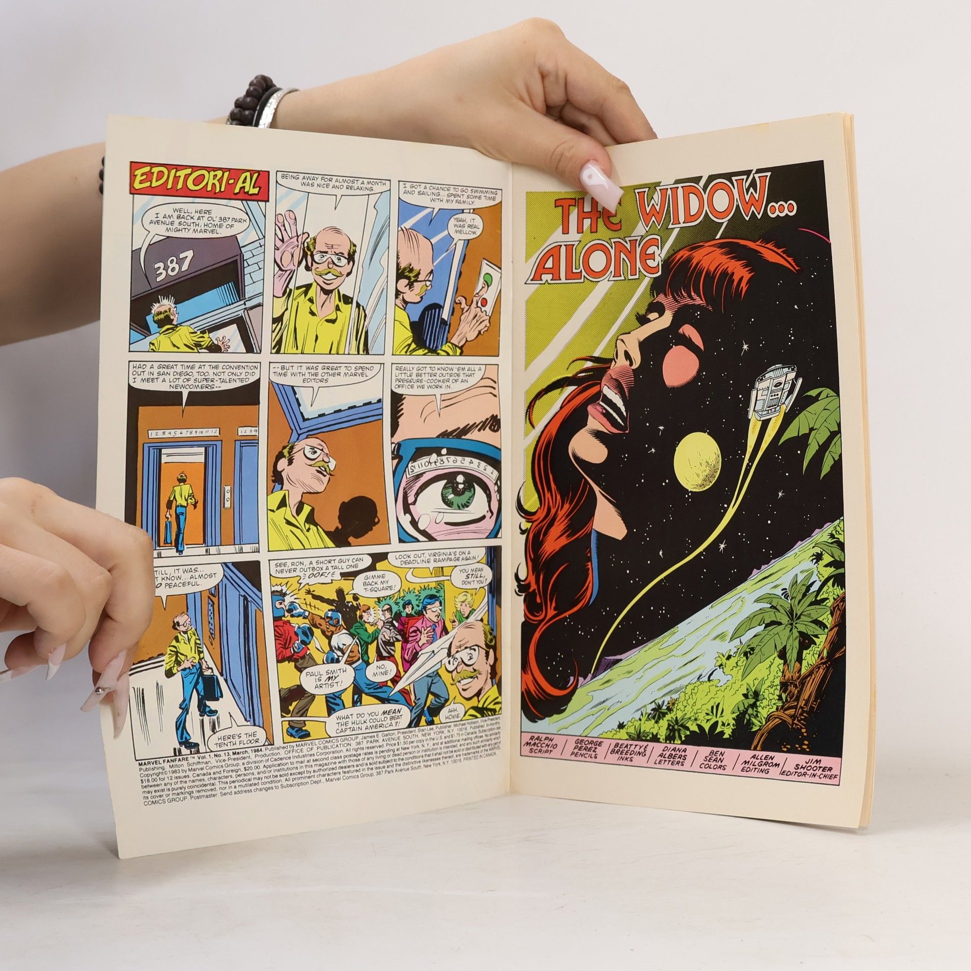 Ralph Macchio Marvel Fanfare No. 13