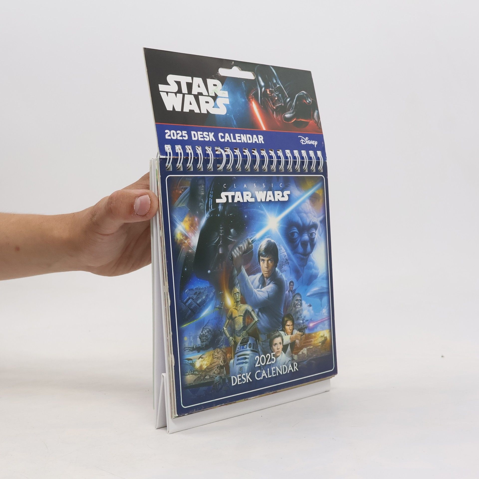 Kolektiv autorů Star Wars Classics 2025 Tischkalender 16 x 17cm