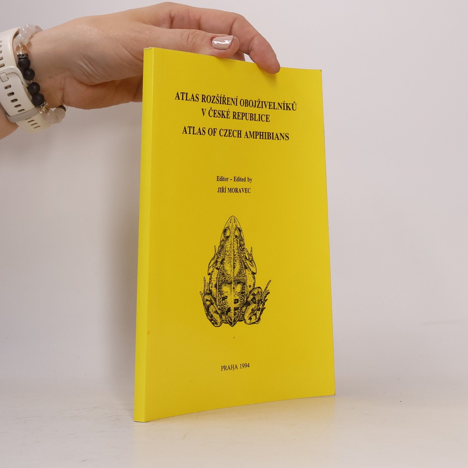 Jiří Moravec Atlas rozšíření obojživelníků v české republice