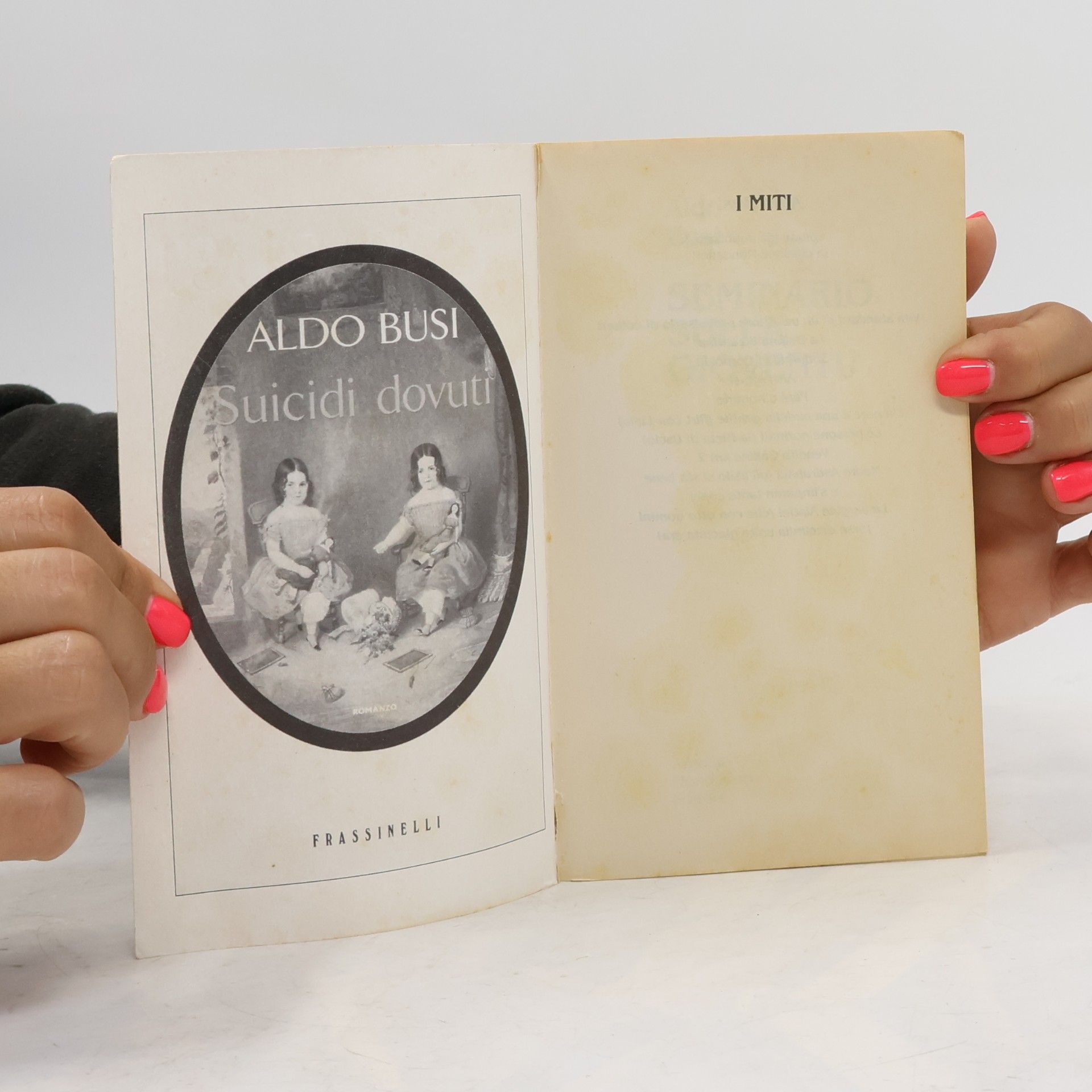 Aldo Busi Seminario sulla gioventù