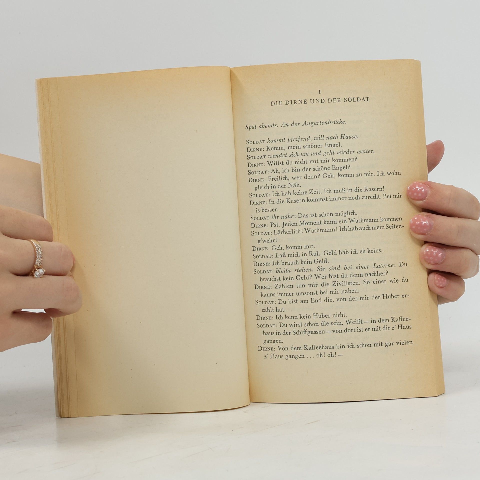 Arthur Schnitzler Reigen, Liebelei