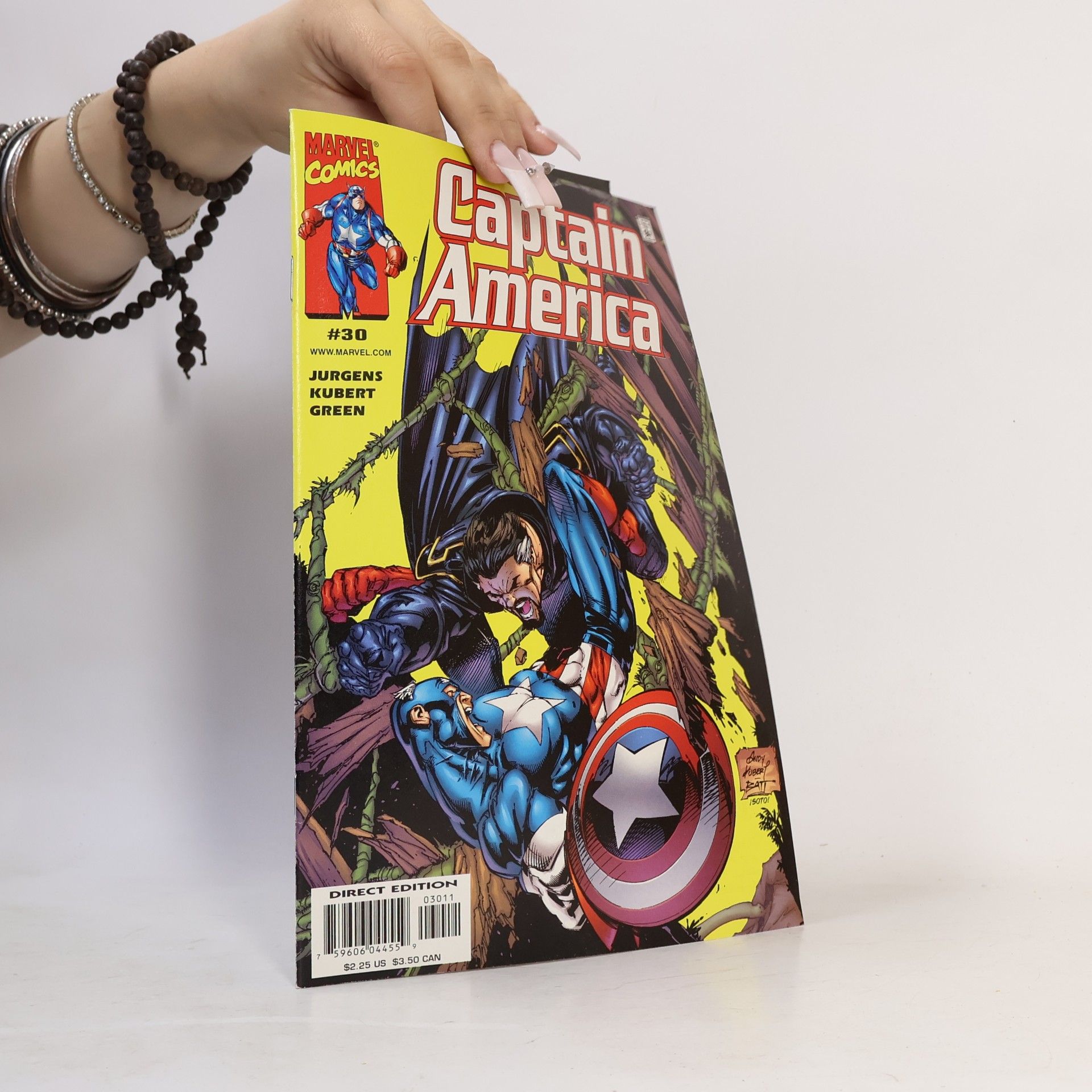 Dan Jurgens Captain America Vol. 3. No. 30