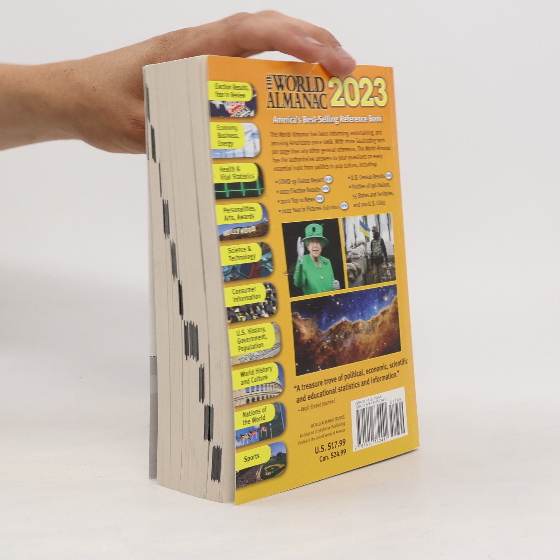Sarah Janssen The World Almanac and Book of Facts 2023