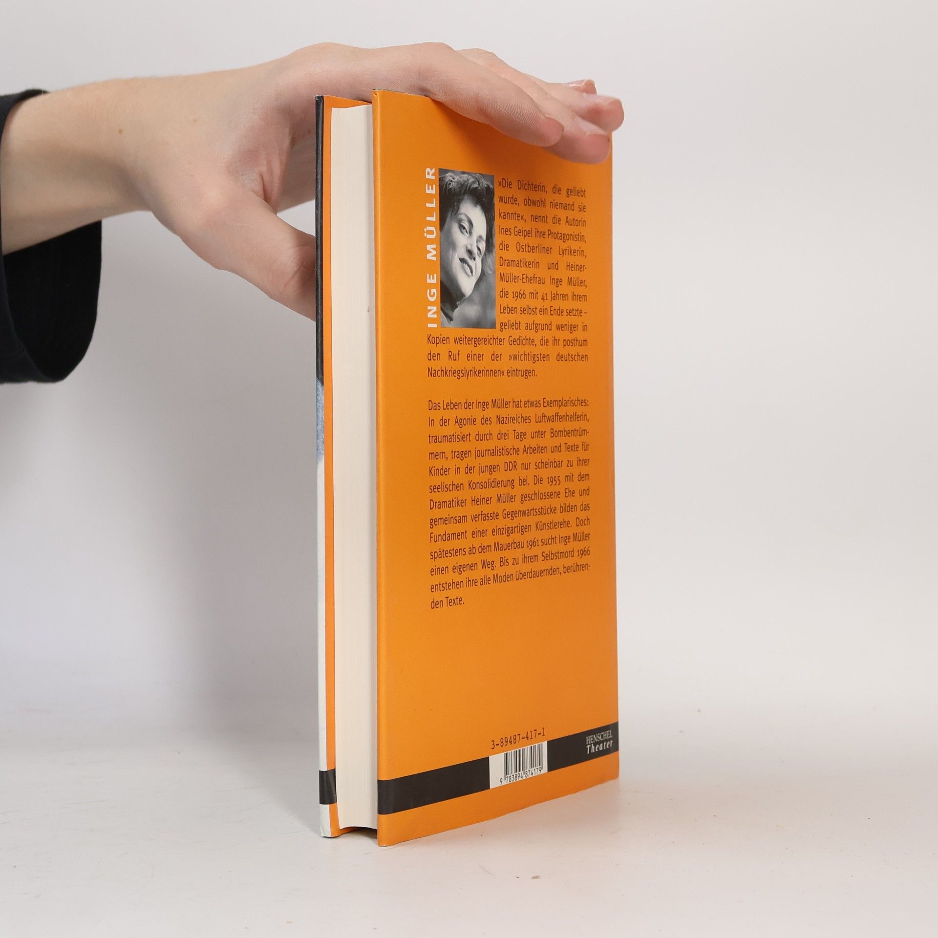 Ines Geipel Dann fiel auf einmal der Himmel um : Inge Müller, die Biografie