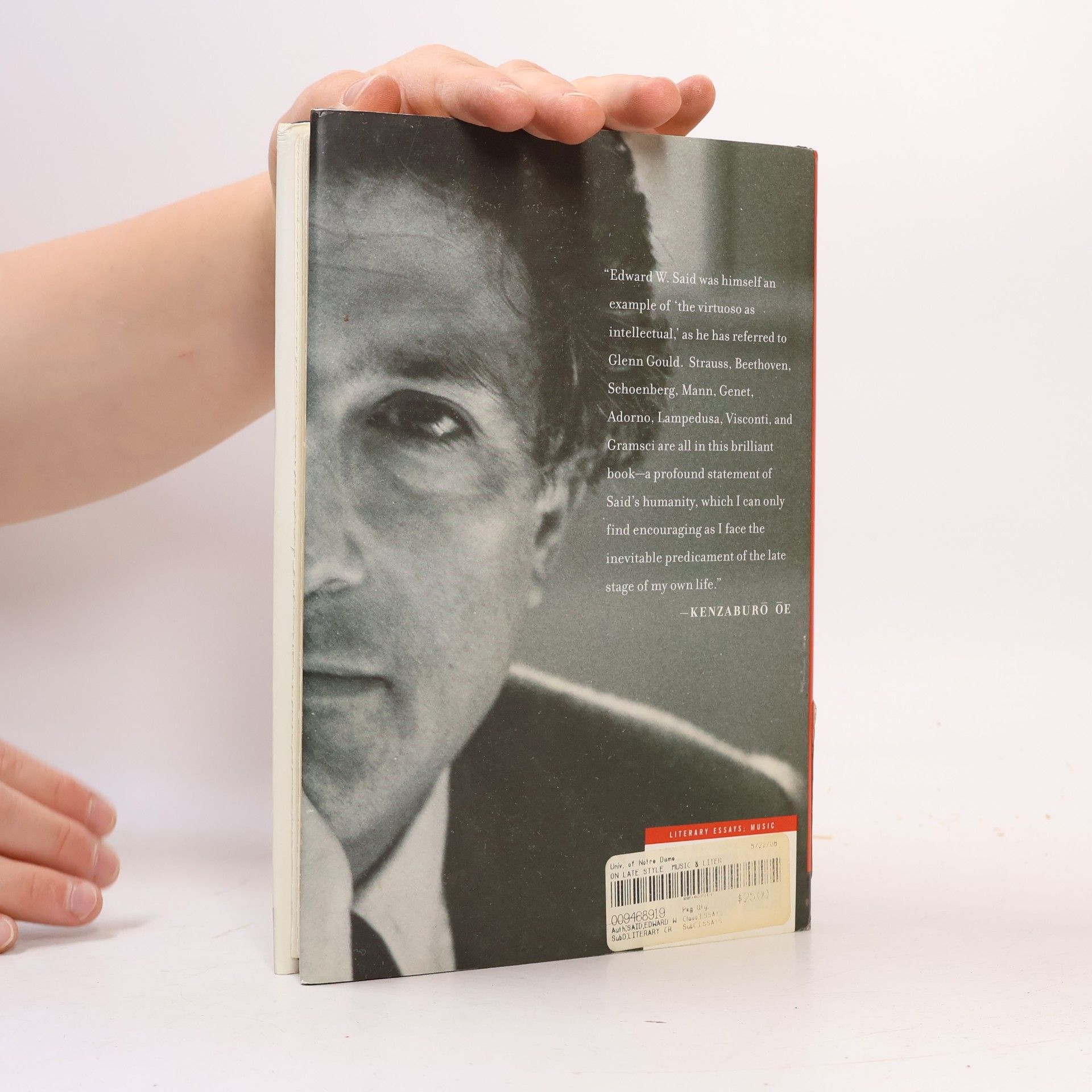 Edward W. Said On Late Style