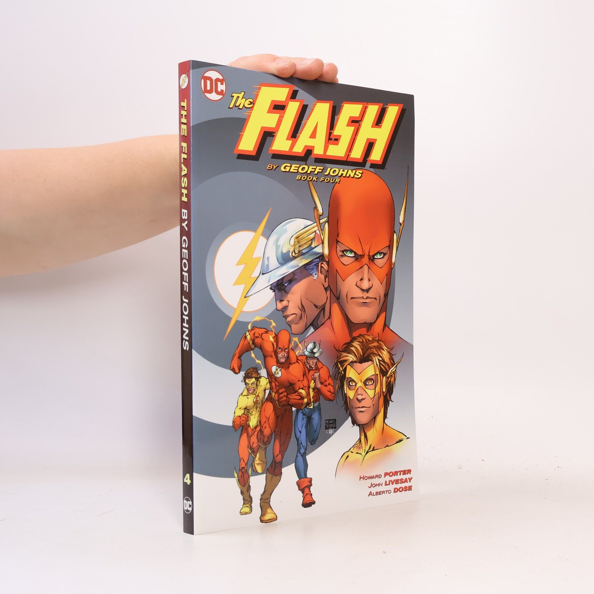 Alberto Dose The Flash by Geoff Johns Book Four