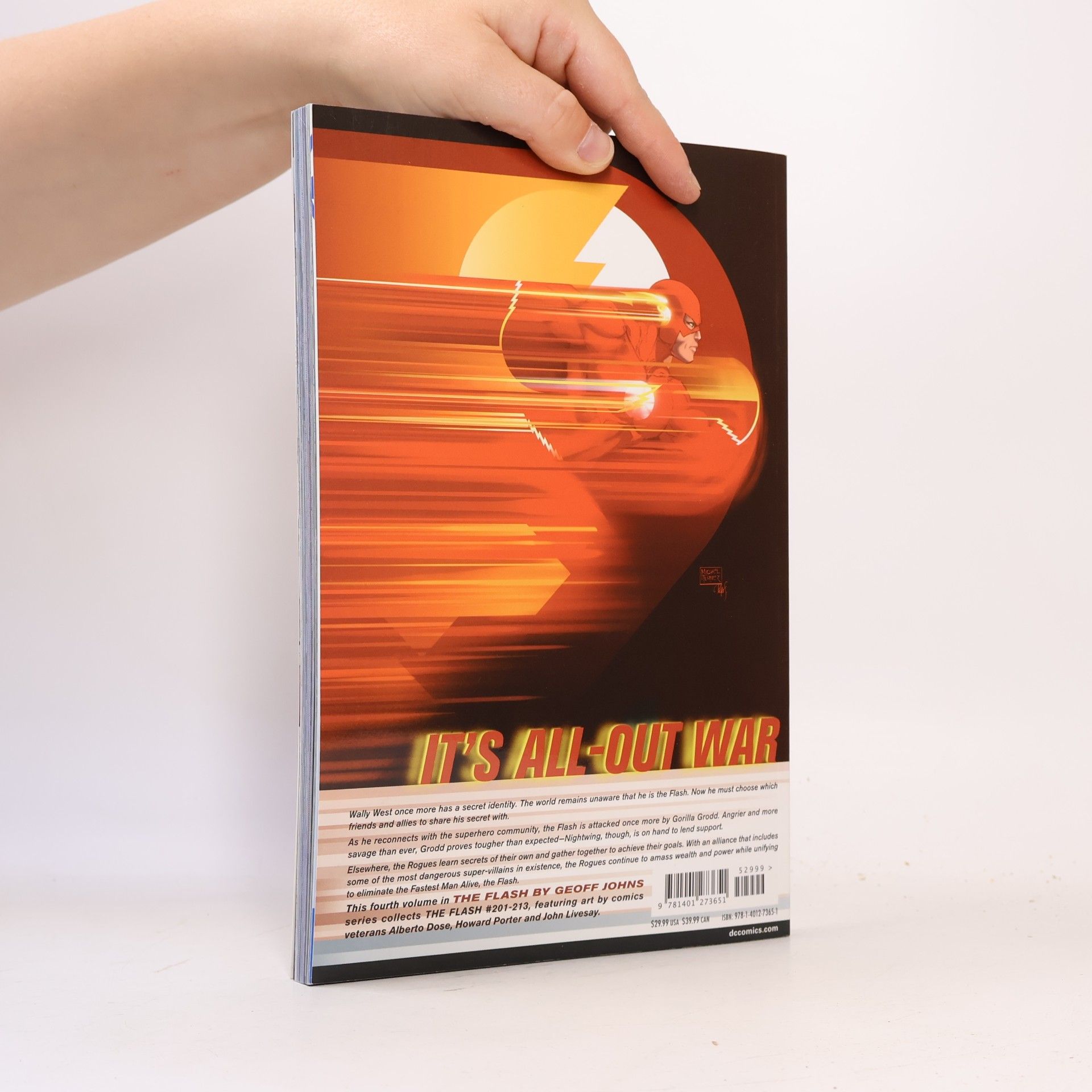 Geoff Johns The Flash by Geoff Johns Book Four