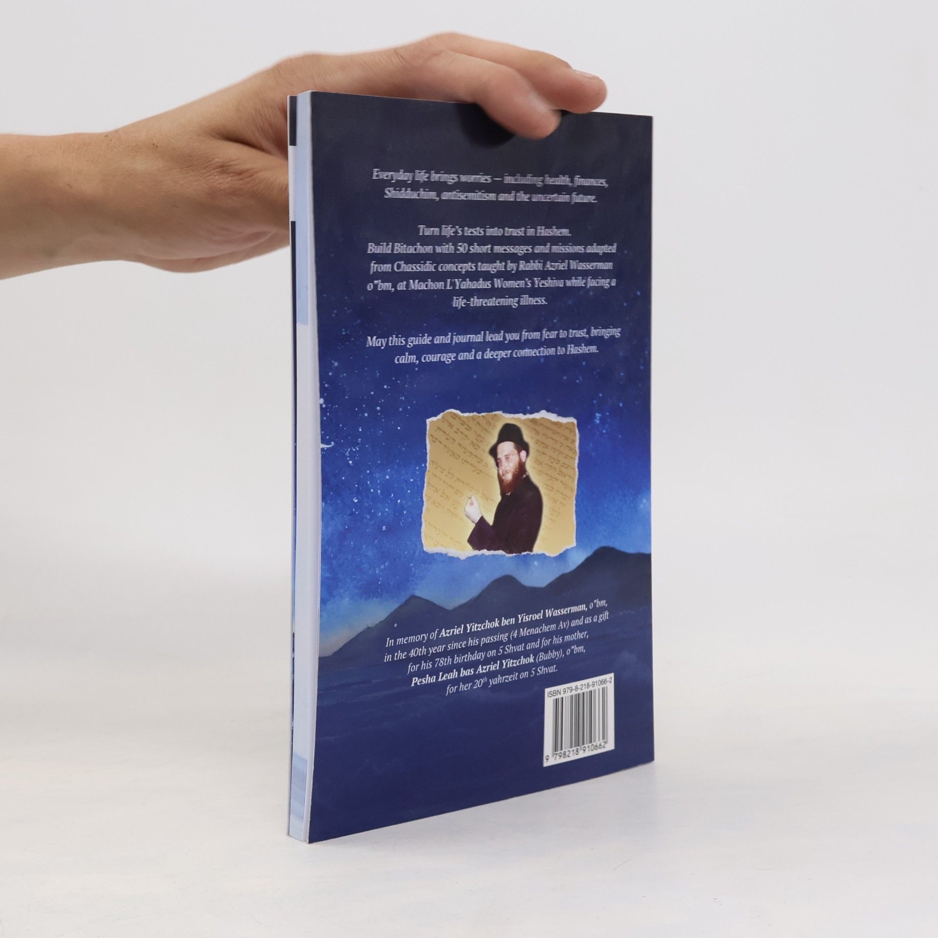 Wasserman Laber, Nechama Dina Build Bitachon - 50 Messages and Missions: A Guide & Journal to Navigate Life with Trust